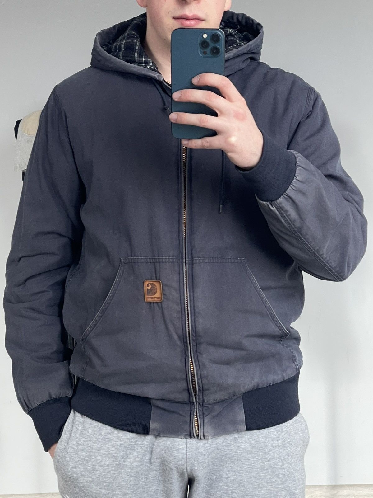 Carhartt Crazy Faded 00's Carhartt Active Jacket Y2k Vintage Work Size US M / EU 48-50 / 2 - 6 Thumbnail
