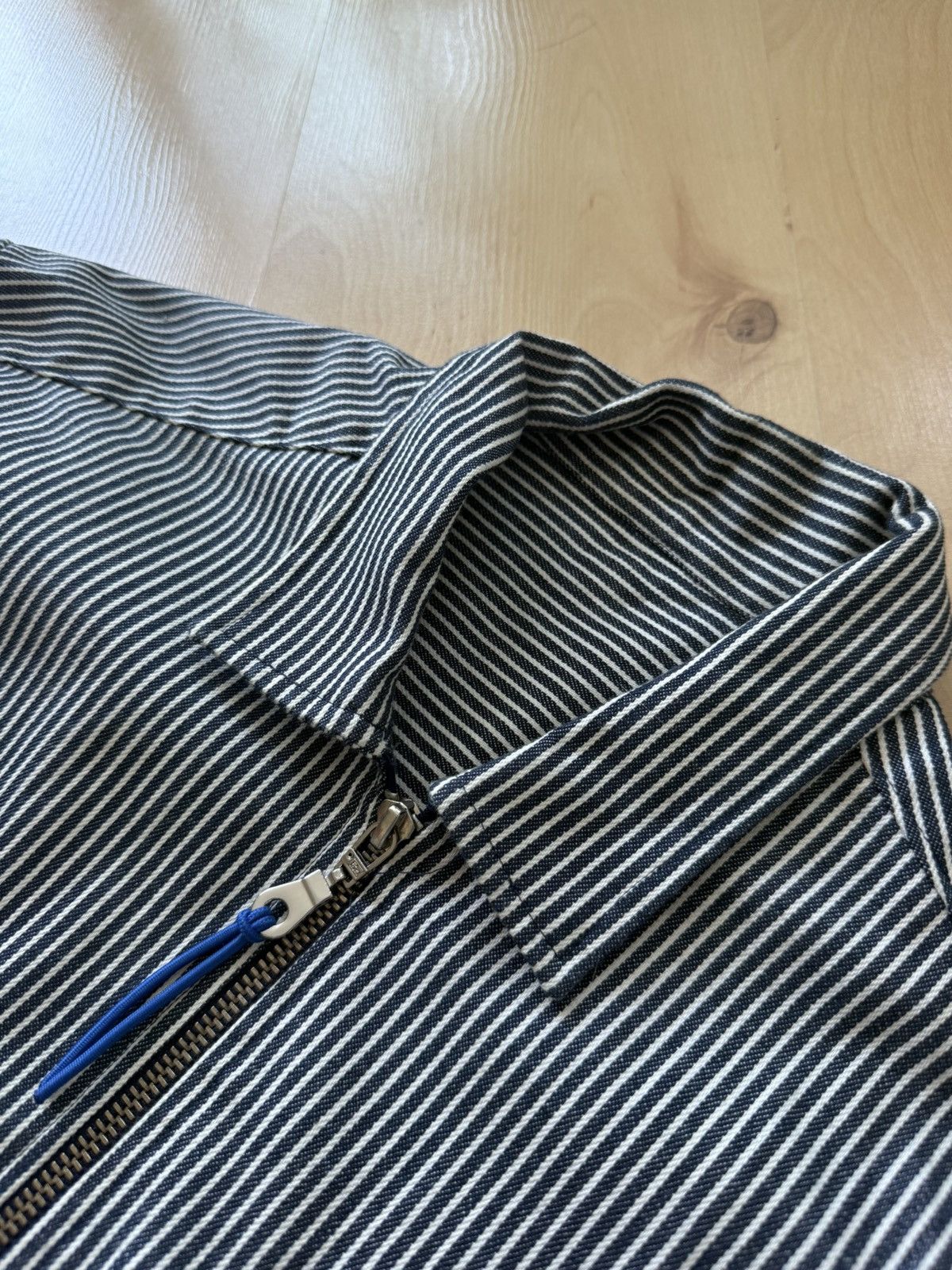 Japanese Brand Comparison will kill you striped overshirt jacket Size US L / EU 52-54 / 3 - 4 Thumbnail