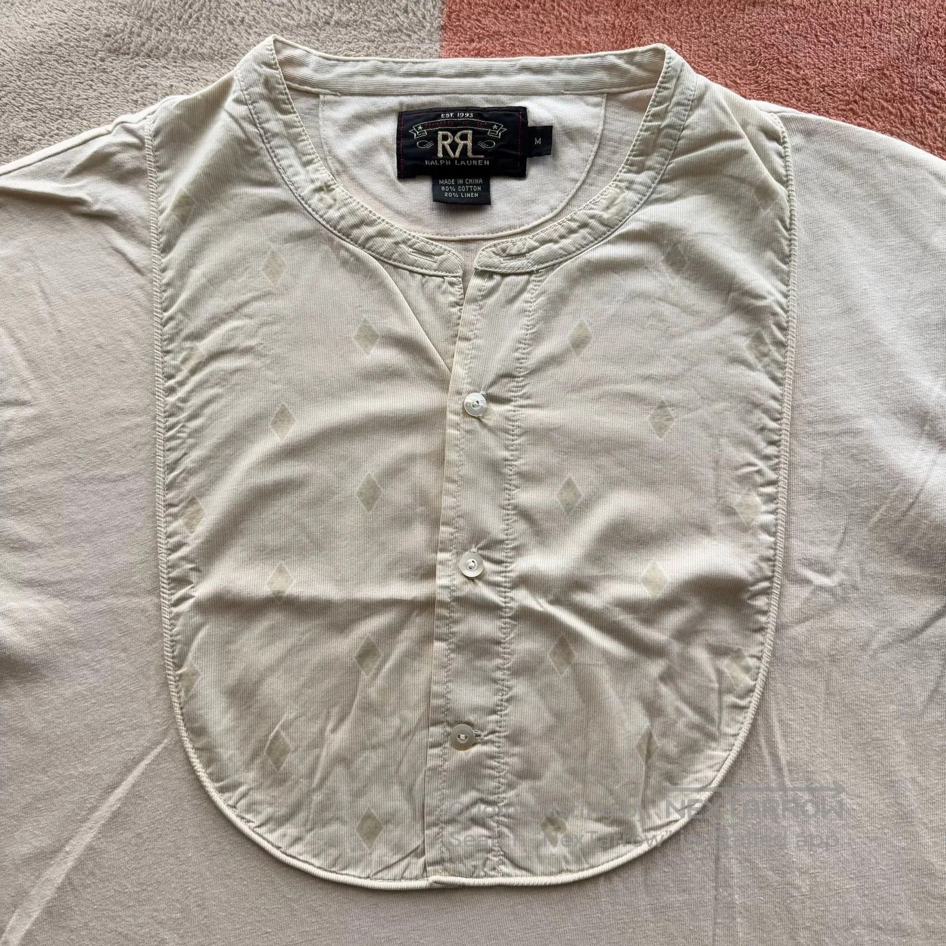 RRL Ralph Lauren RRL Ralph Lauren Henley Long Sleeve T. Size US M / EU 48-50 / 2 - 2 Thumbnail