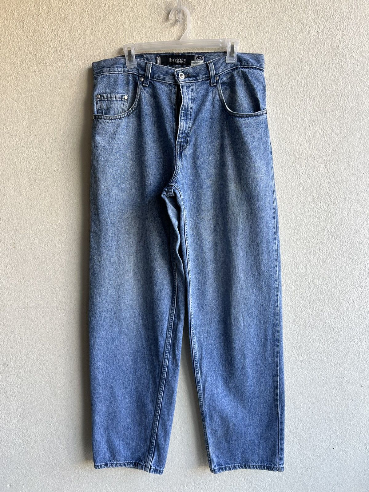 Levi's Vintage 2000 Levi’s Silvertab Mud Denim Baggy Jeans Size US 33 - 23 Thumbnail