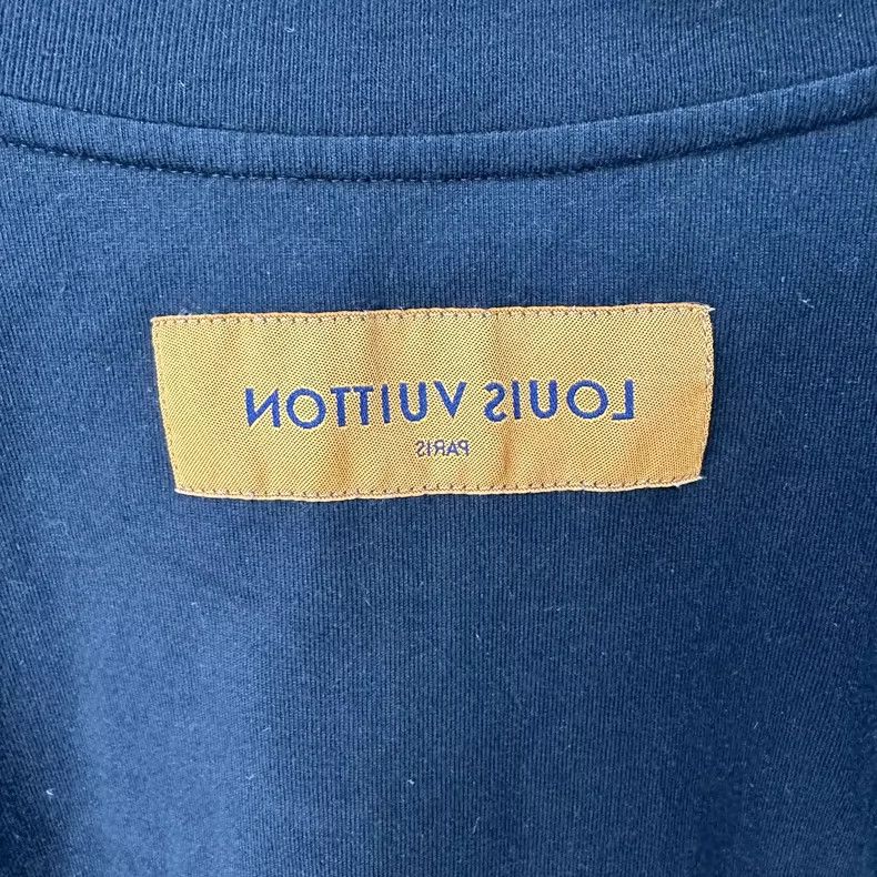 Louis Vuitton Louis Vuitton Monogram Logo Printed Crew Neck Short Sleeve Size US XL / EU 56 / 4 - 4 Thumbnail