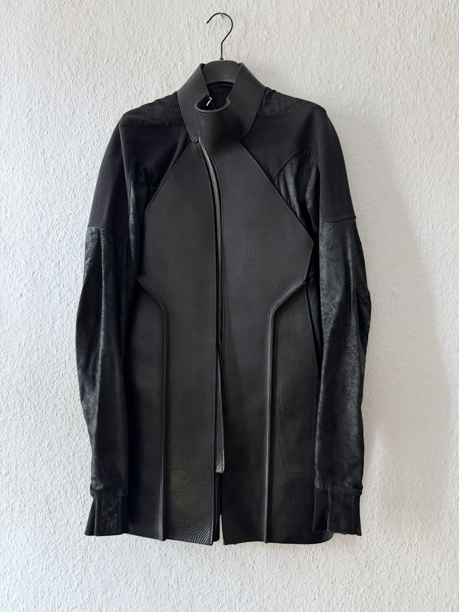 一時価格Rick Owens bullet xs 古着 Rick Owens Archive Rick Owens Scuba Bullet Jacket Blistered