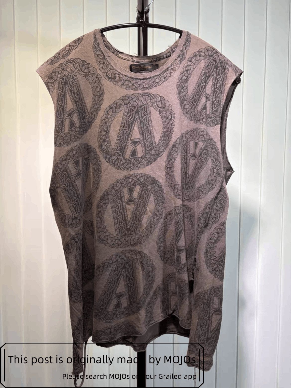 Undercover Undercover 03SS SCAB Ethical Pattern Tank Top Size US L / EU 52-54 / 3 - 1 Thumbnail