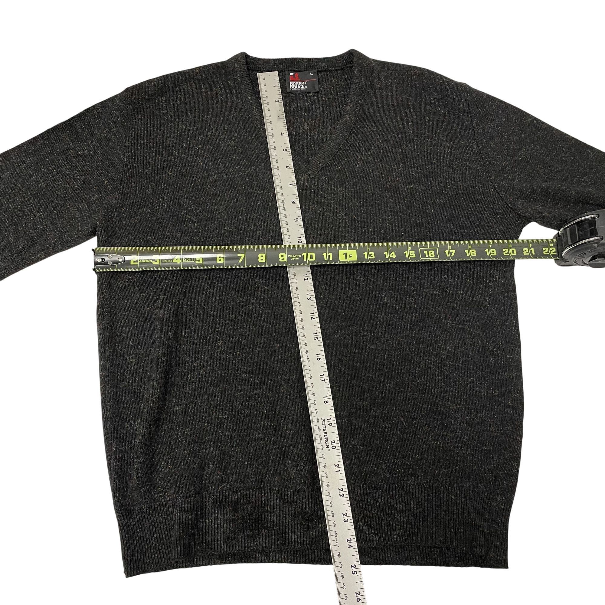 Other Vtg Robert Bruce Multi Color ATOMIC FLECK Rockabilly Sweater Size US L / EU 52-54 / 3 - 5 Thumbnail