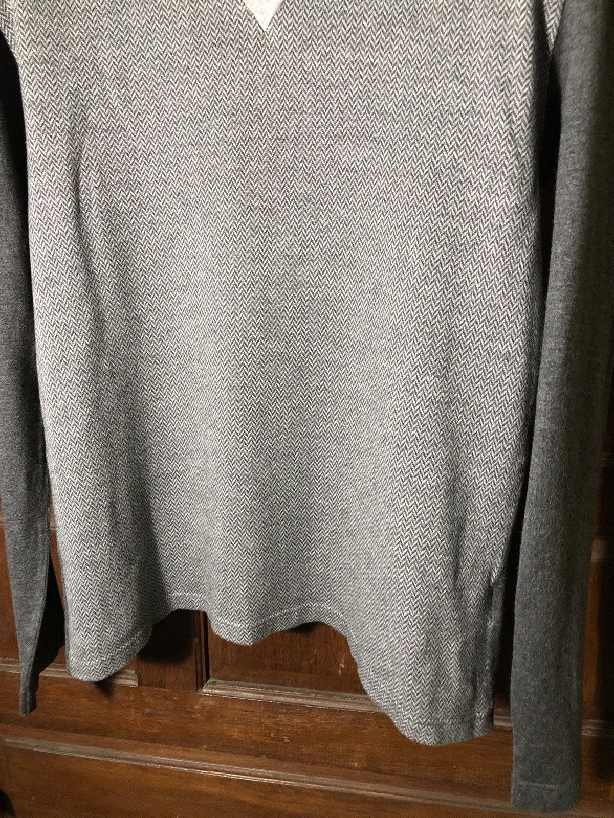 Takeo Kikuchi Takeo Kikuchi Double Layer Collar Long Slevee Texture Tshirt Size US L / EU 52-54 / 3 - 4 Thumbnail