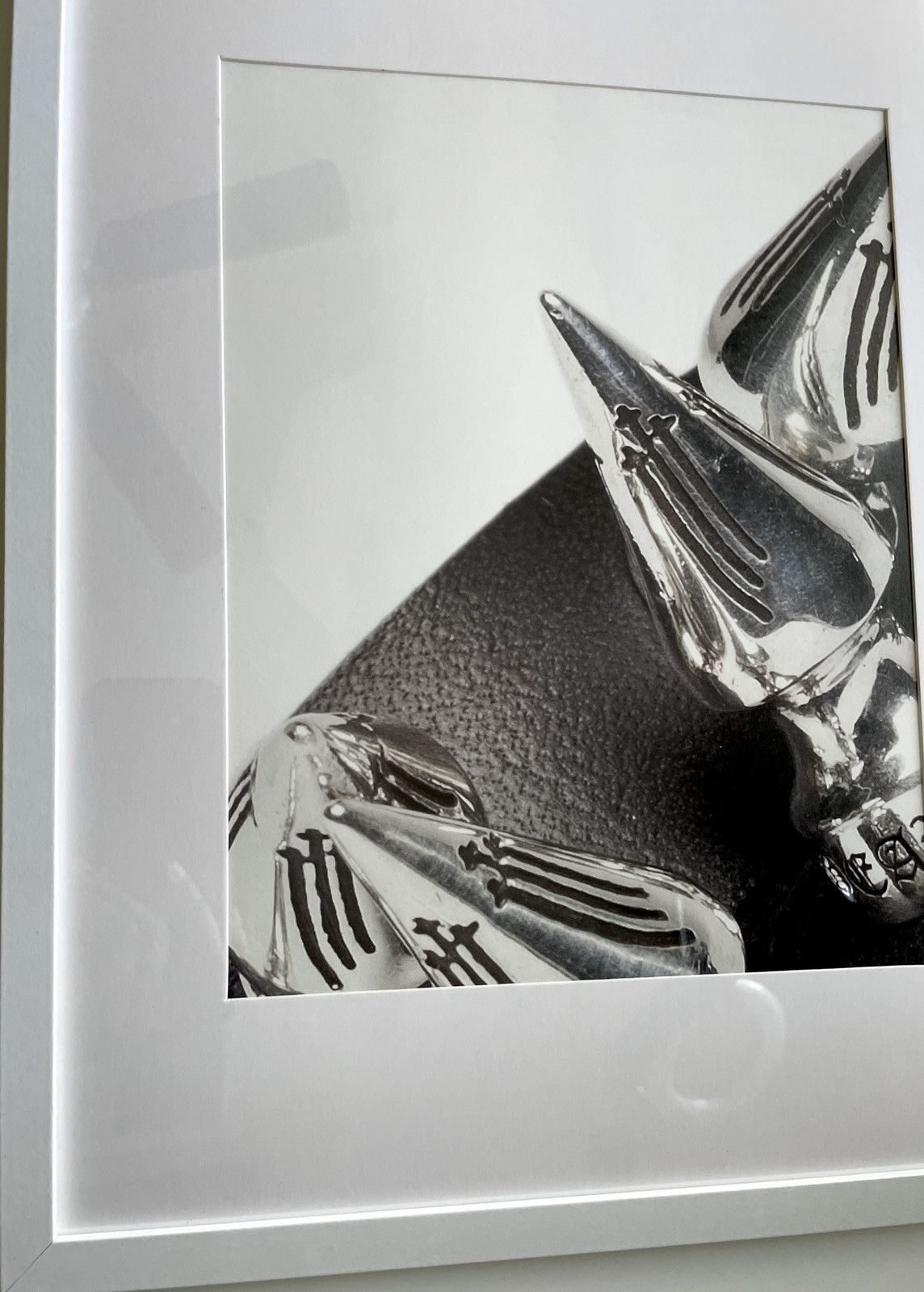Chrome Hearts × Vintage Chrome Hearts leather W/ Studs photo Poster framed 11x14 Size ONE SIZE - 2 Thumbnail