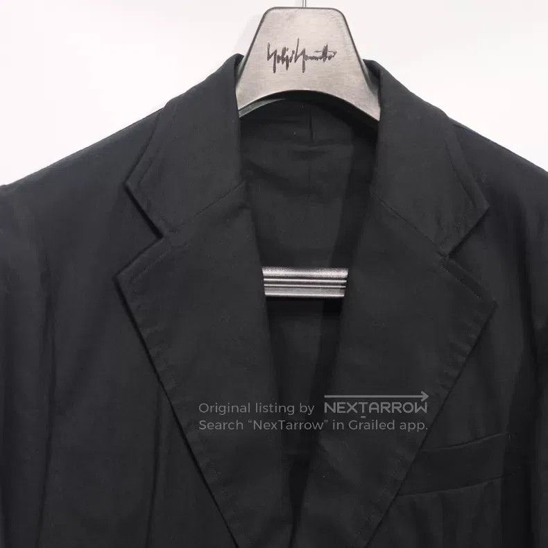 Yohji Yamamoto Yohji Yamamoto black jacket Size US M / EU 48-50 / 2 - 3 Thumbnail