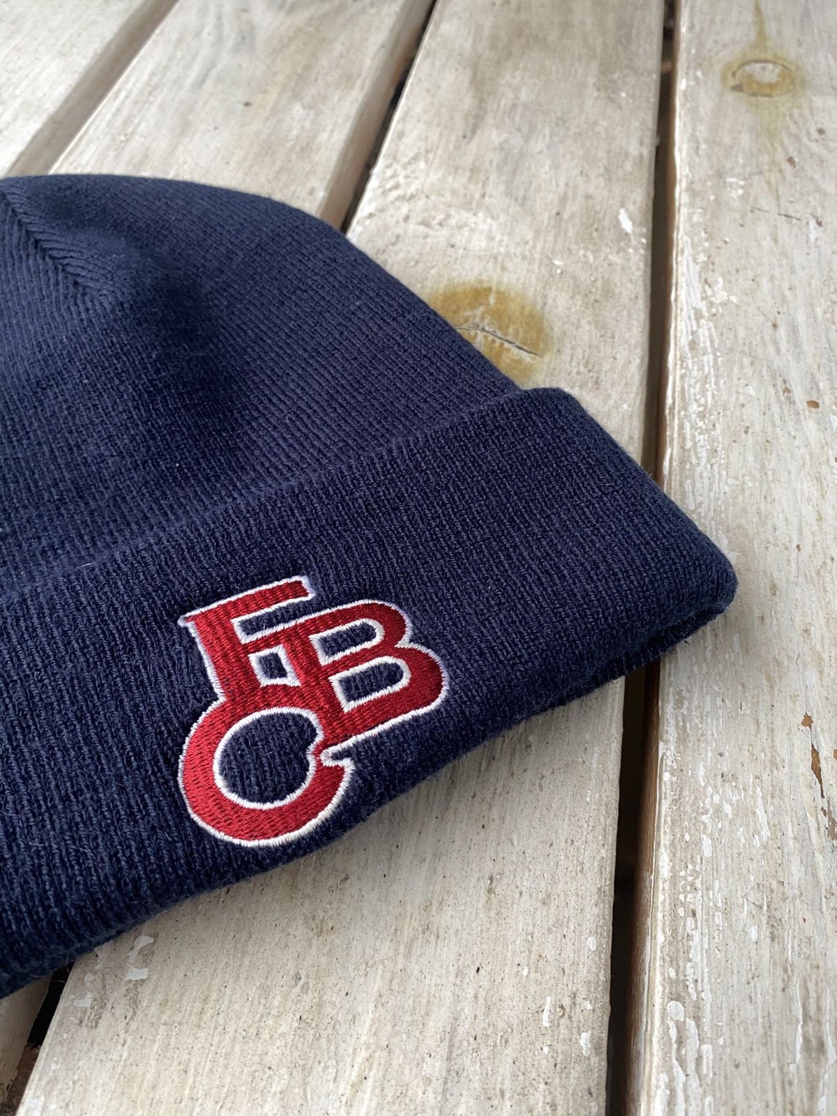 Vintage FCB BARCELONA Beanie HAT Y2K Size ONE SIZE - 2 Thumbnail