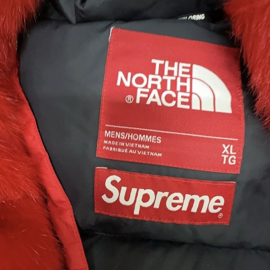 The North Face Supreme The North Face Faux Fur Nuptse Jacket Size US XL / EU 56 / 4 - 3 Thumbnail