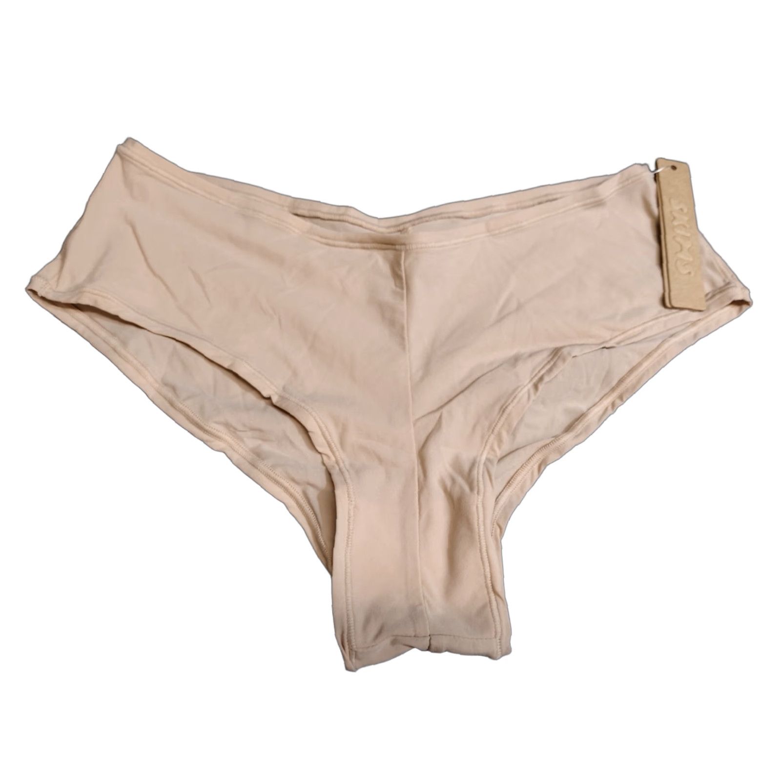 SKIMS SKIMS Hipster Panties M Beige Womens Oxide Fits Everybody Briefs Vshape Mid Rise Size ONE SIZE - 1 Thumbnail