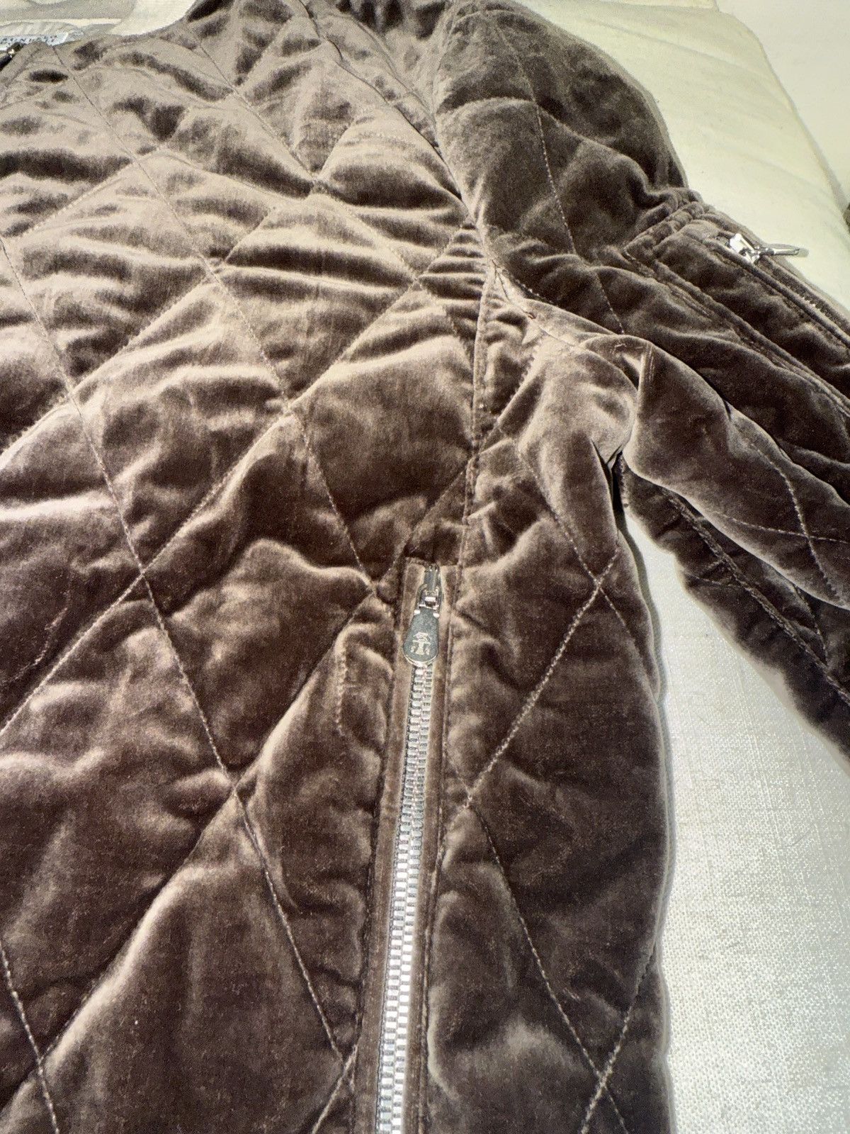 Brunello Cucinelli Brunello cucinelli Brown quilted bomber Size US S / EU 44-46 / 1 - 11 Thumbnail