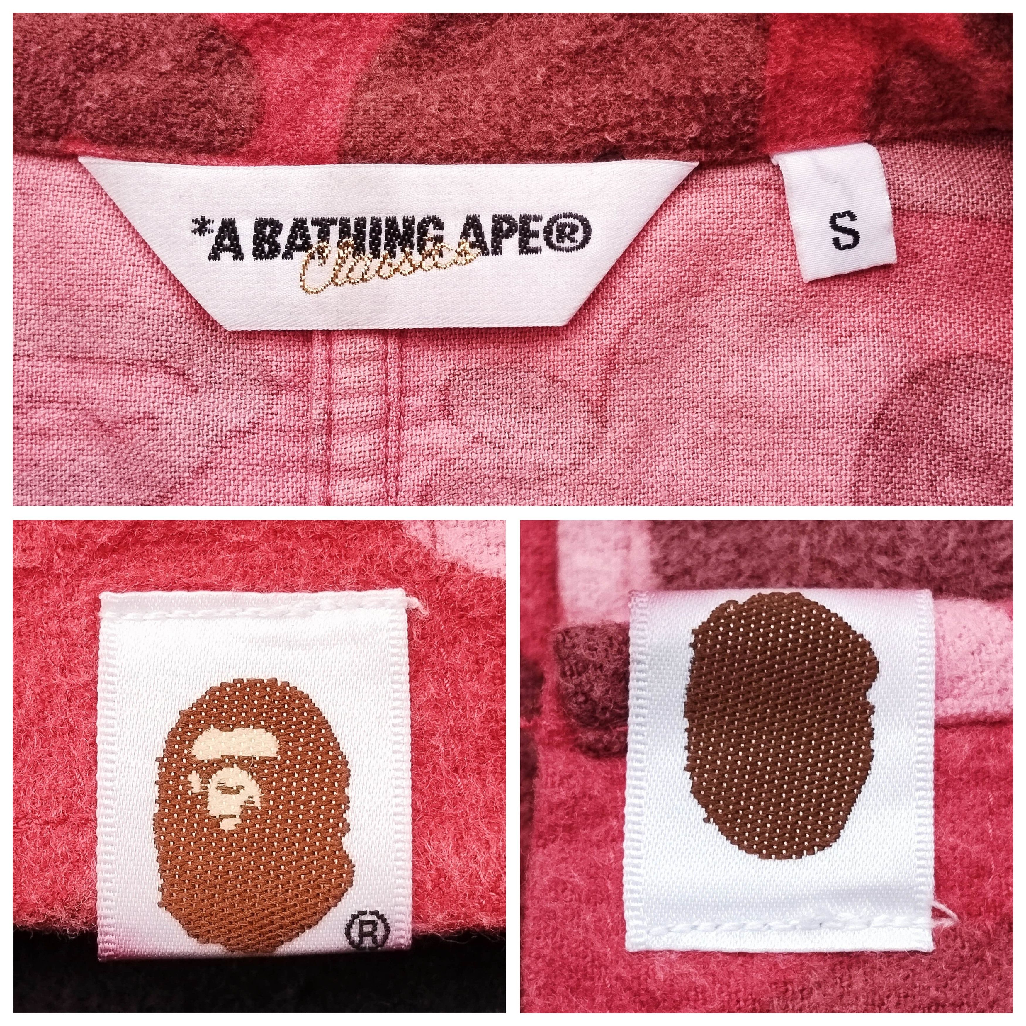 Bape 2008 Bape NFS Red Camo Button Up Size US S / EU 44-46 / 1 - 8 Thumbnail