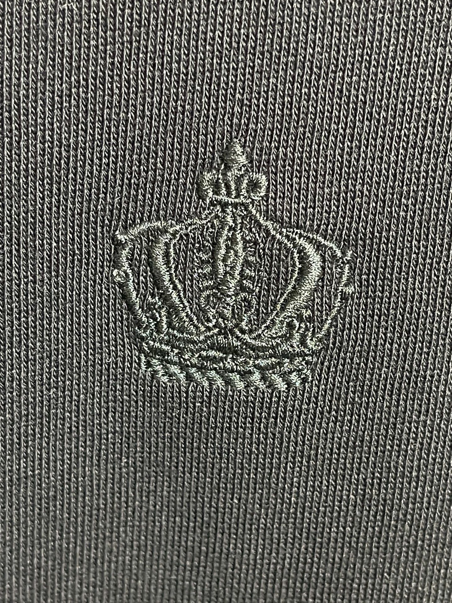 Dolce & Gabbana Black Zip-Up Jacket with Embroidered Crown Size US XXS / EU 40 - 5 Thumbnail