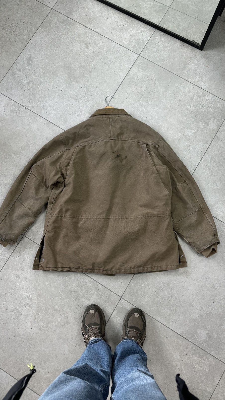 Carhartt Vintage Carhartt distressed jacket xxl size Size US XXL / EU 58 / 5 - 6 Thumbnail