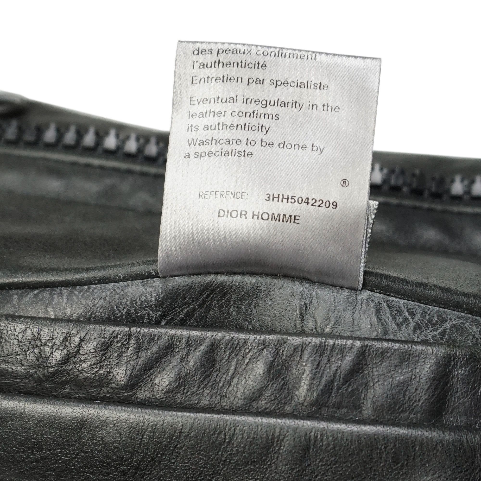Dior Homme AW03 Luster Campaign M65 Leather Jacket