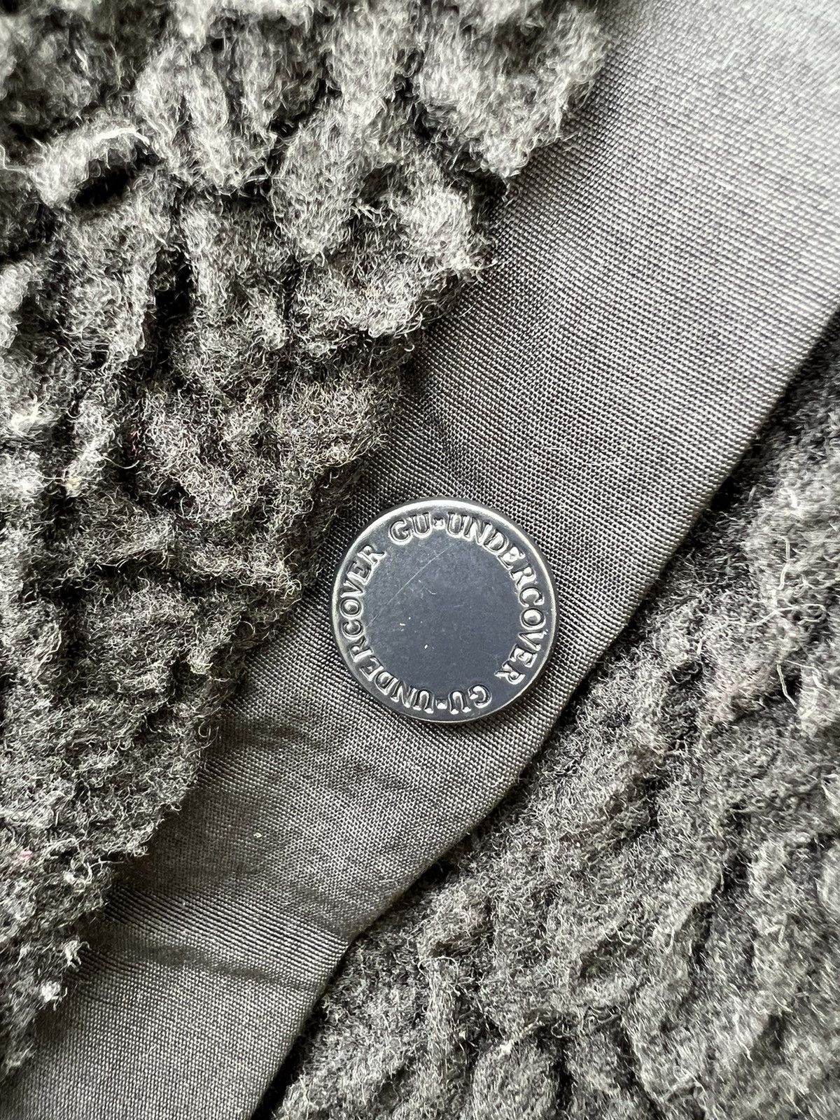 Undercover Undercover X Gu Black Hybrid Fleece Zipper Jacket Size US L / EU 52-54 / 3 - 8 Thumbnail