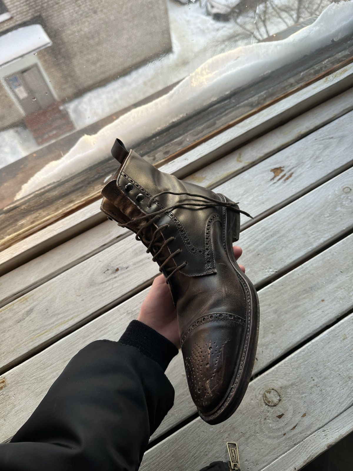 Suitsupply 🚨SUITSUPPLY OXFORD BOOTS AVANT GARDE SHOES SUIT SUPPLY Size US 10 / EU 43 - 4 Thumbnail