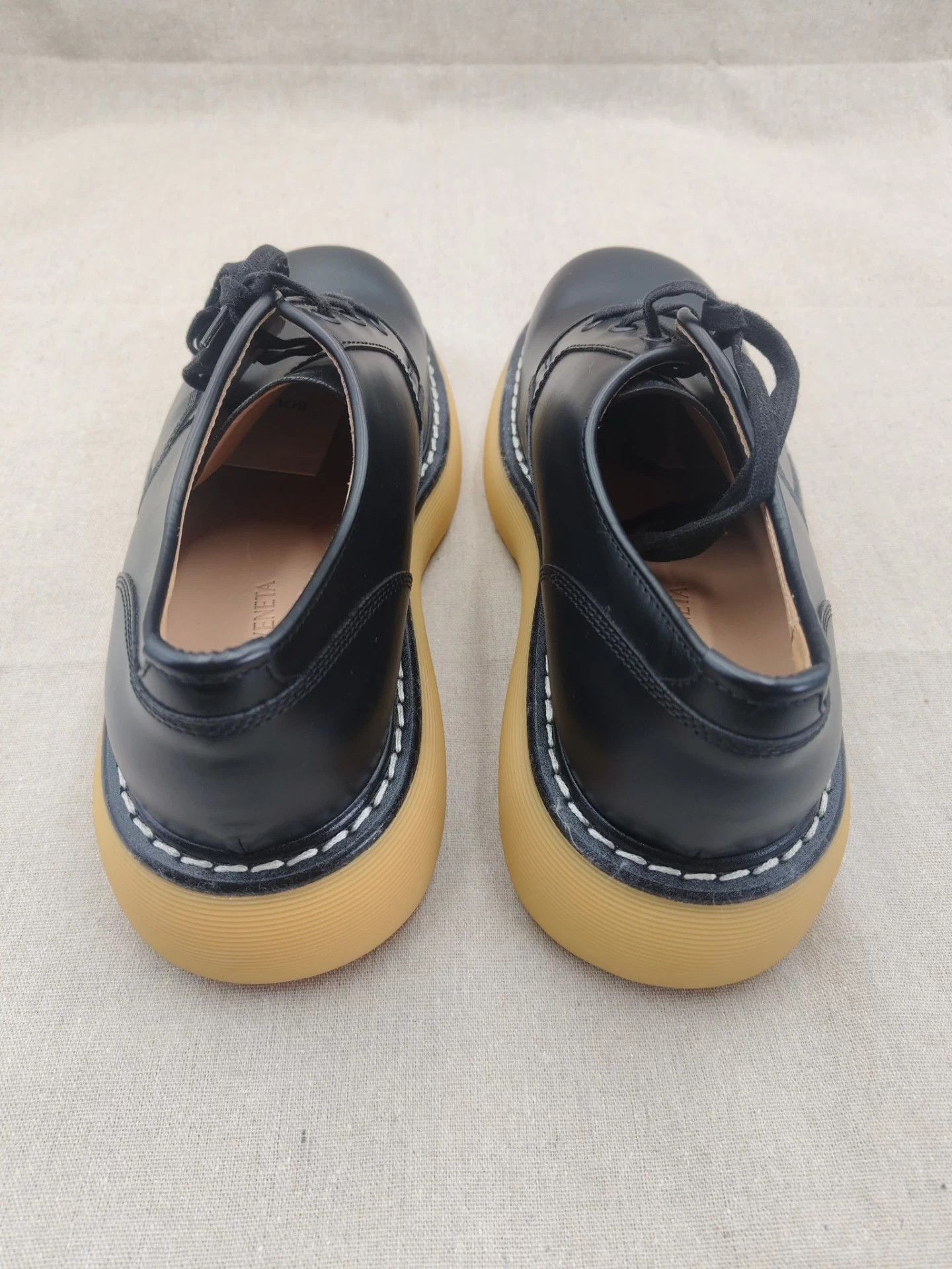 Bottega Veneta Bottega Veneta Bounce Platform Round Toe Derby 43 EU Size US 10 / EU 43 - 4 Thumbnail