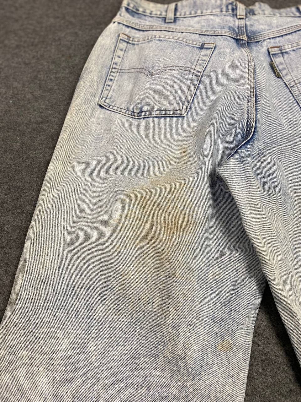 Levi's vintage levis 656 big e acid wash denim nice design Size US 33 - 6 Thumbnail