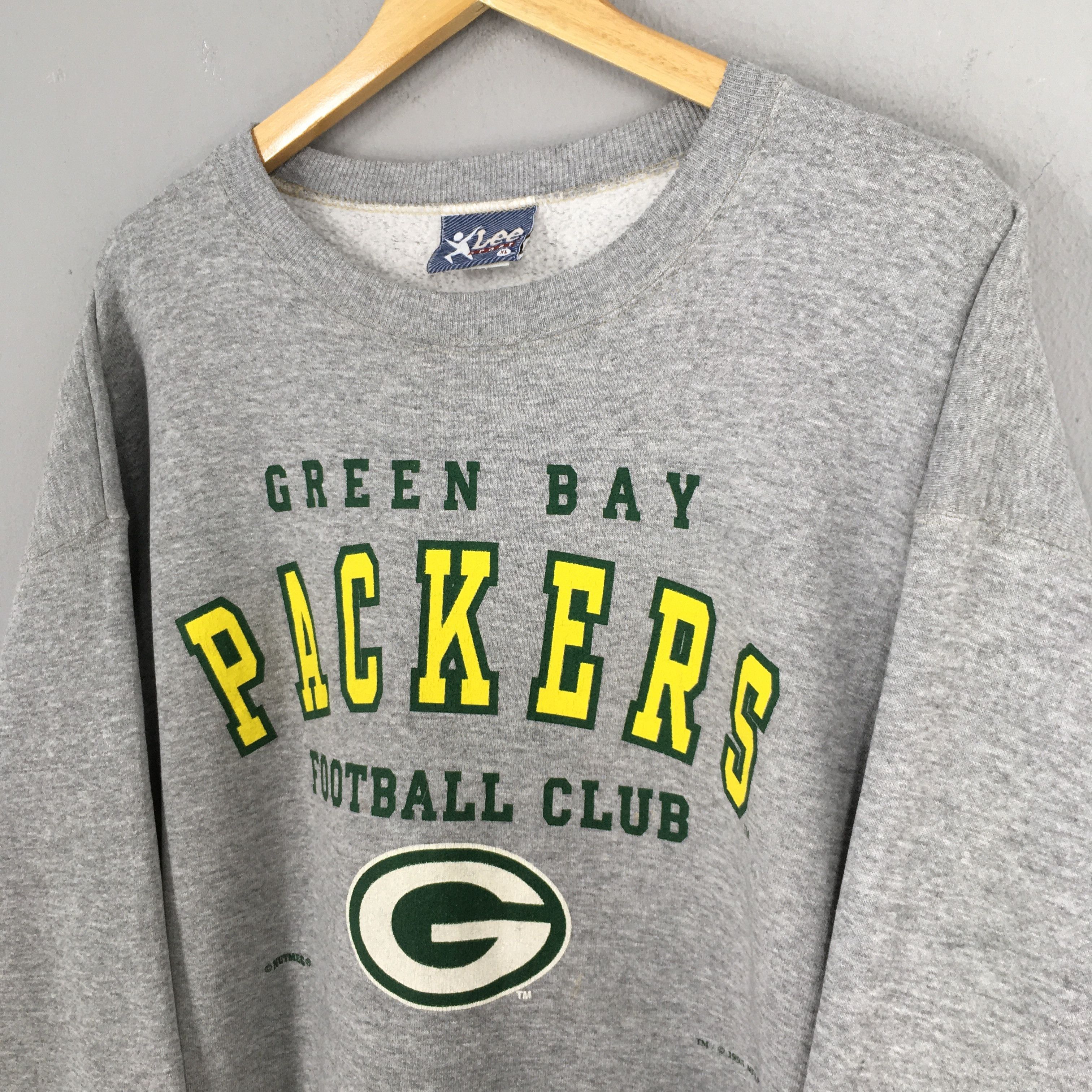 Lee × NFL × Vintage Vintage Green Bay Packers NFL Sweatshirt XLarge Size US XL / EU 56 / 4 - 3 Thumbnail