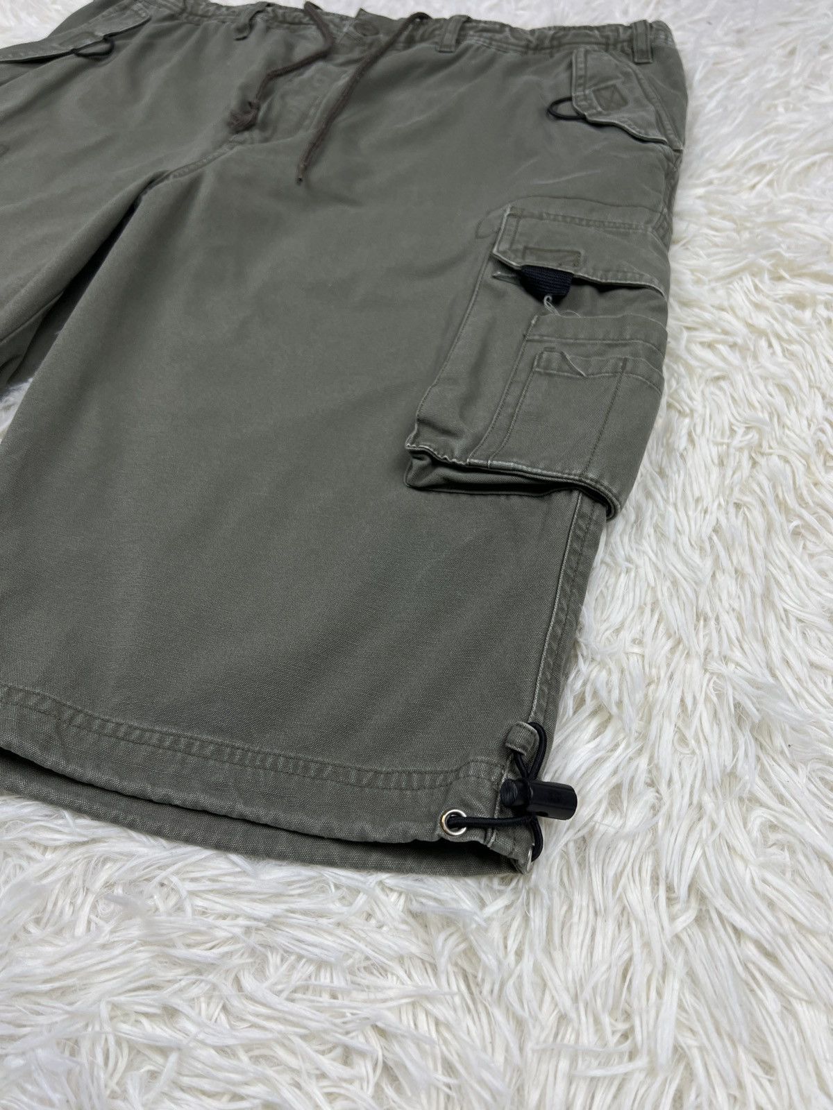 Japanese Brand Hill Crop Cargo Short Pants Size US 37 - 5 Thumbnail