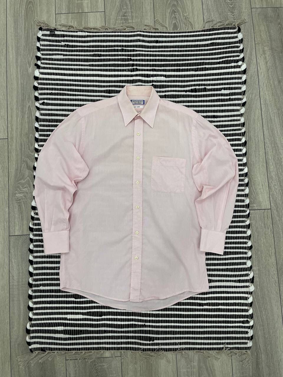 Japanese Brand × Vintage × Yves Saint Laurent Vintage 90s Yves Saint Laurent YSL Button Shirt Y2K Size US M / EU 48-50 / 2 - 1 Thumbnail