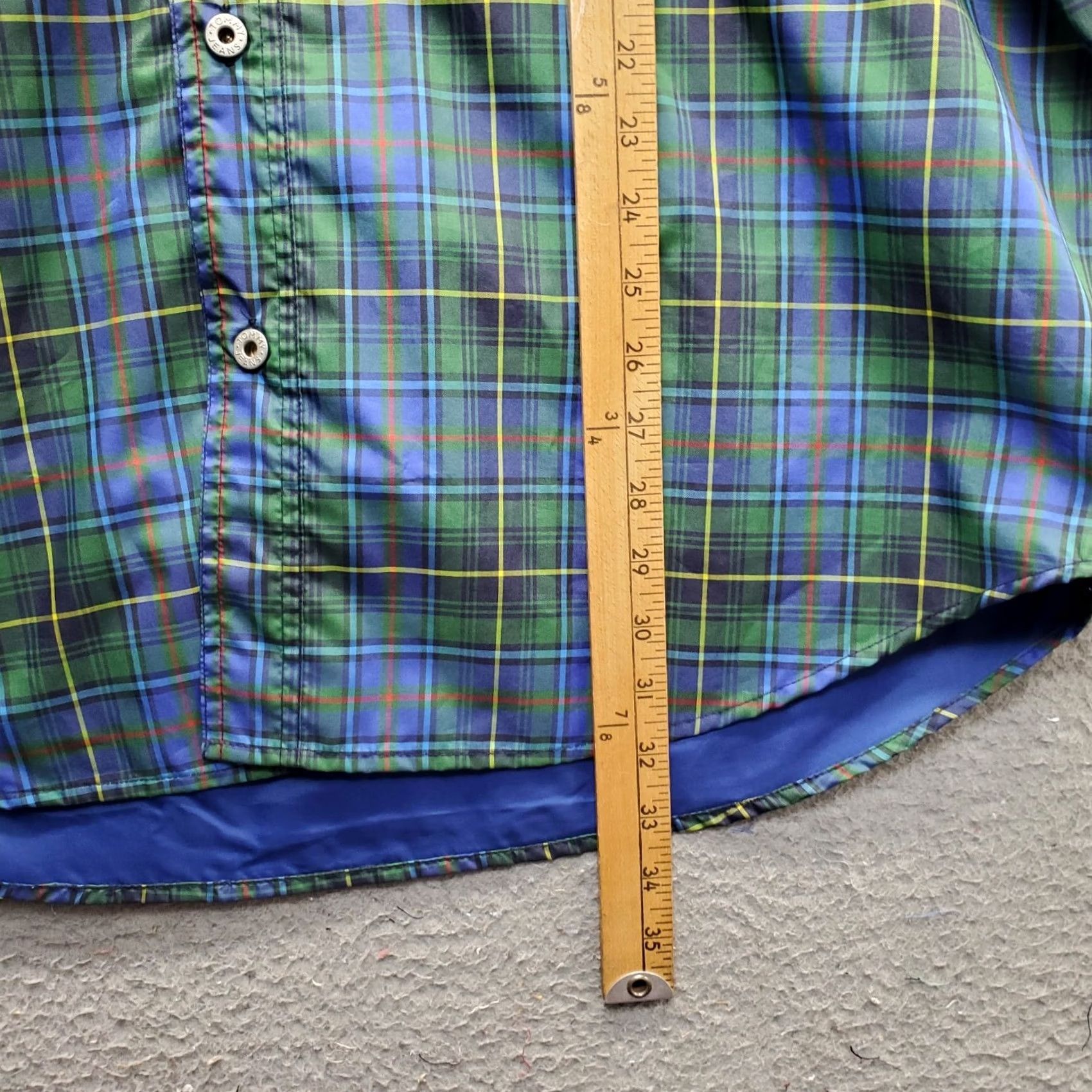 Tommy Hilfiger Tommy Hilfiger Shirt Men L Multi Plaid Water Resistant Long Sleeve Button-Up Size US L / EU 52-54 / 3 - 4 Thumbnail