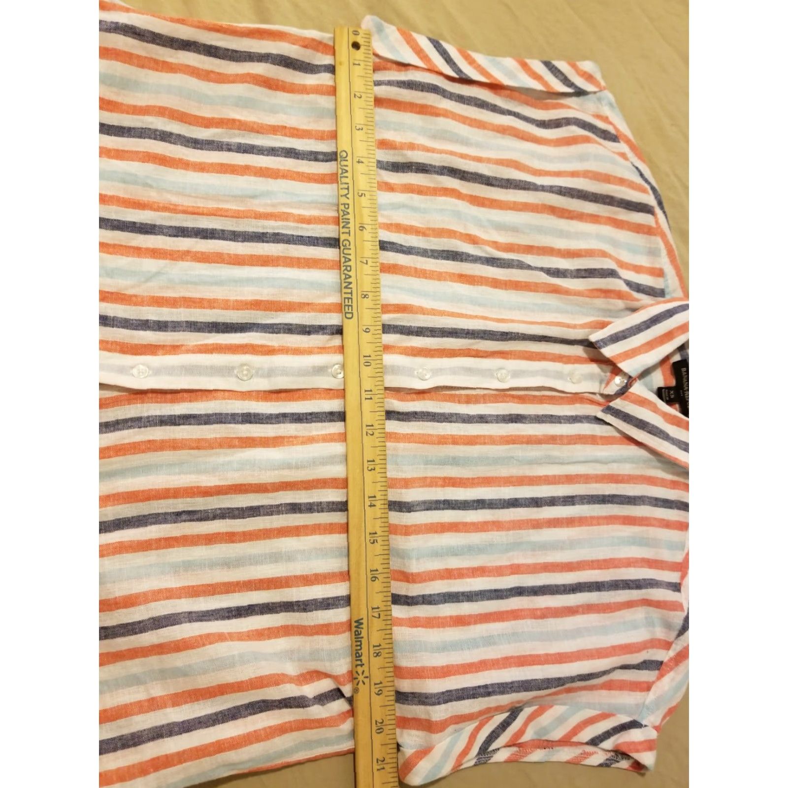 Banana Republic Womens Banana Republic Linen Shirt XS White Blouse Button Dress K Does Not Apply Size XS / US 0-2 / IT 36-38 - 4 Thumbnail