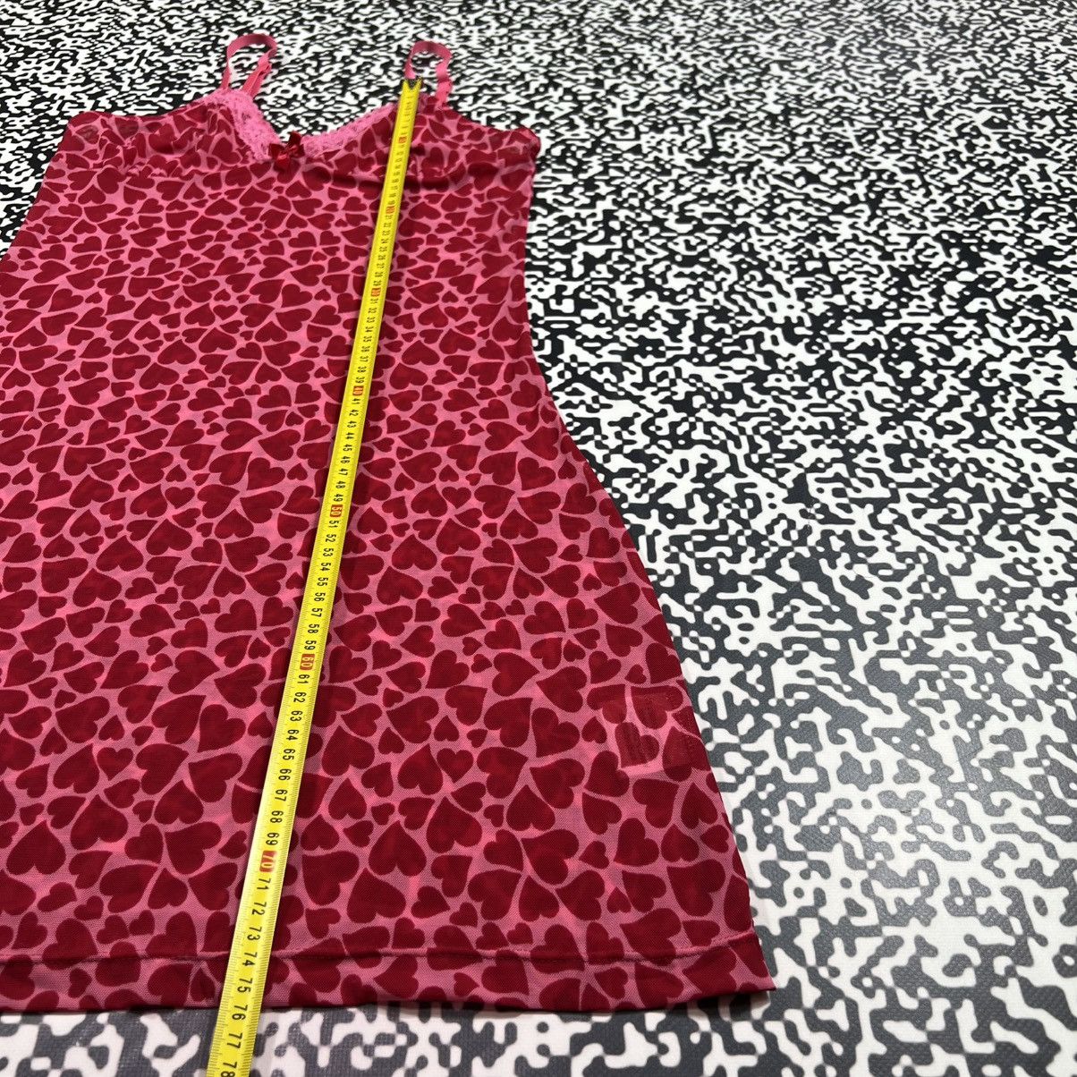 Vintage Vintage Y2K Sexy Heart Monogram Mesh Mini Night Style Dress Size M / US 6-8 / IT 42-44 - 19 Thumbnail