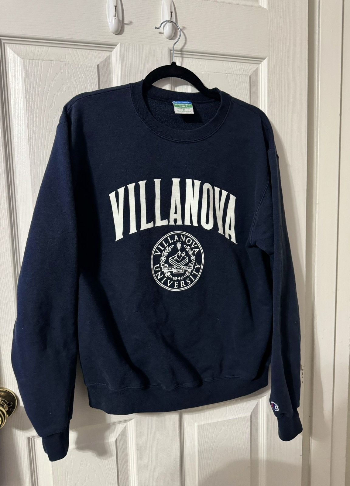 Champion Villanova University Champion EcoFleece Crewneck Size US M / EU 48-50 / 2 - 1 Thumbnail