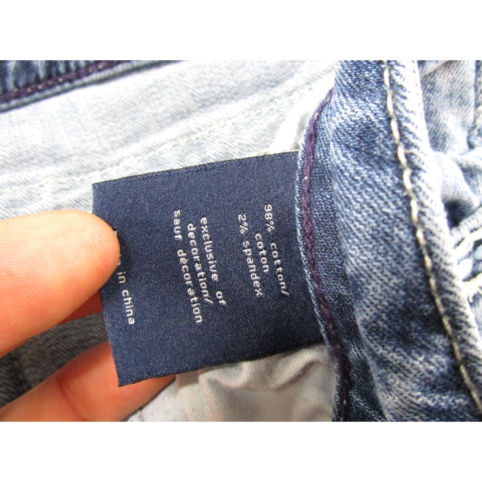 Vintage VINTAGE Vigoss Boot Cut Jeans Women's 8x32 Blue Denim Size 8 Heritage Fit 5-Pocket Design Jeans Womens Size 30" / US 8 / IT 44 - 7 Thumbnail