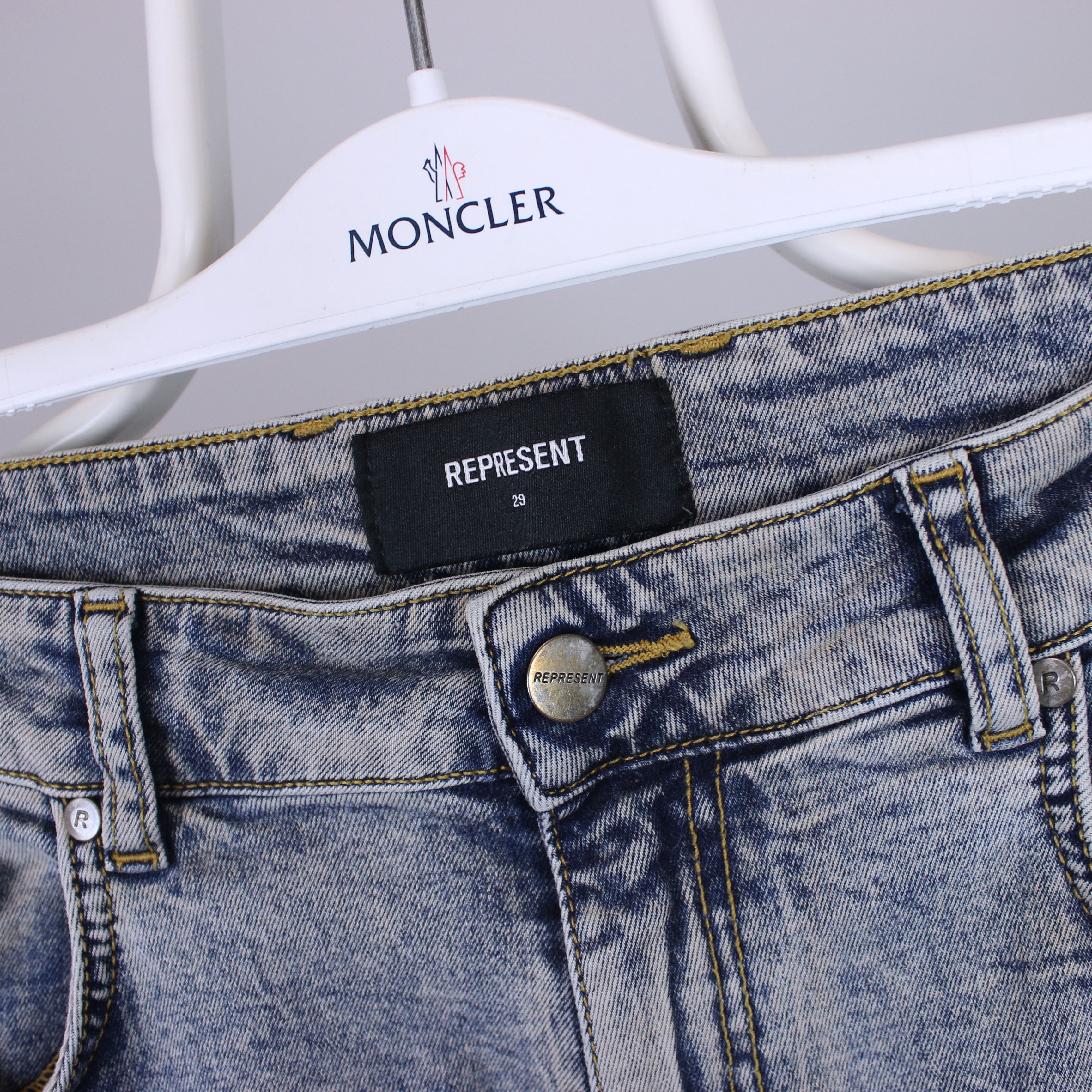 Represent Clo. Represent Clo denim jeans men 29 blue light Size US 29 - 7 Thumbnail