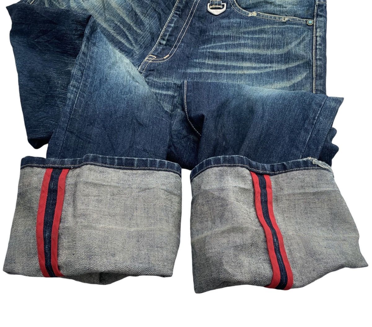 Japanese Brand REHACER Distressed Designed Jeans Size US 32 / EU 48 - 5 Thumbnail