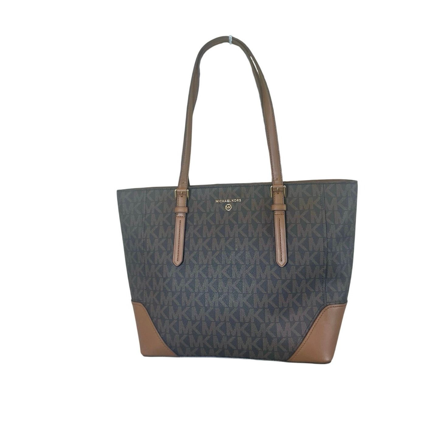 Michael Kors NEW MICHAEL KORS ARIA LARGE TOTE BAG BROWN/ACORN CARRY ALL Size ONE SIZE - 12 Thumbnail