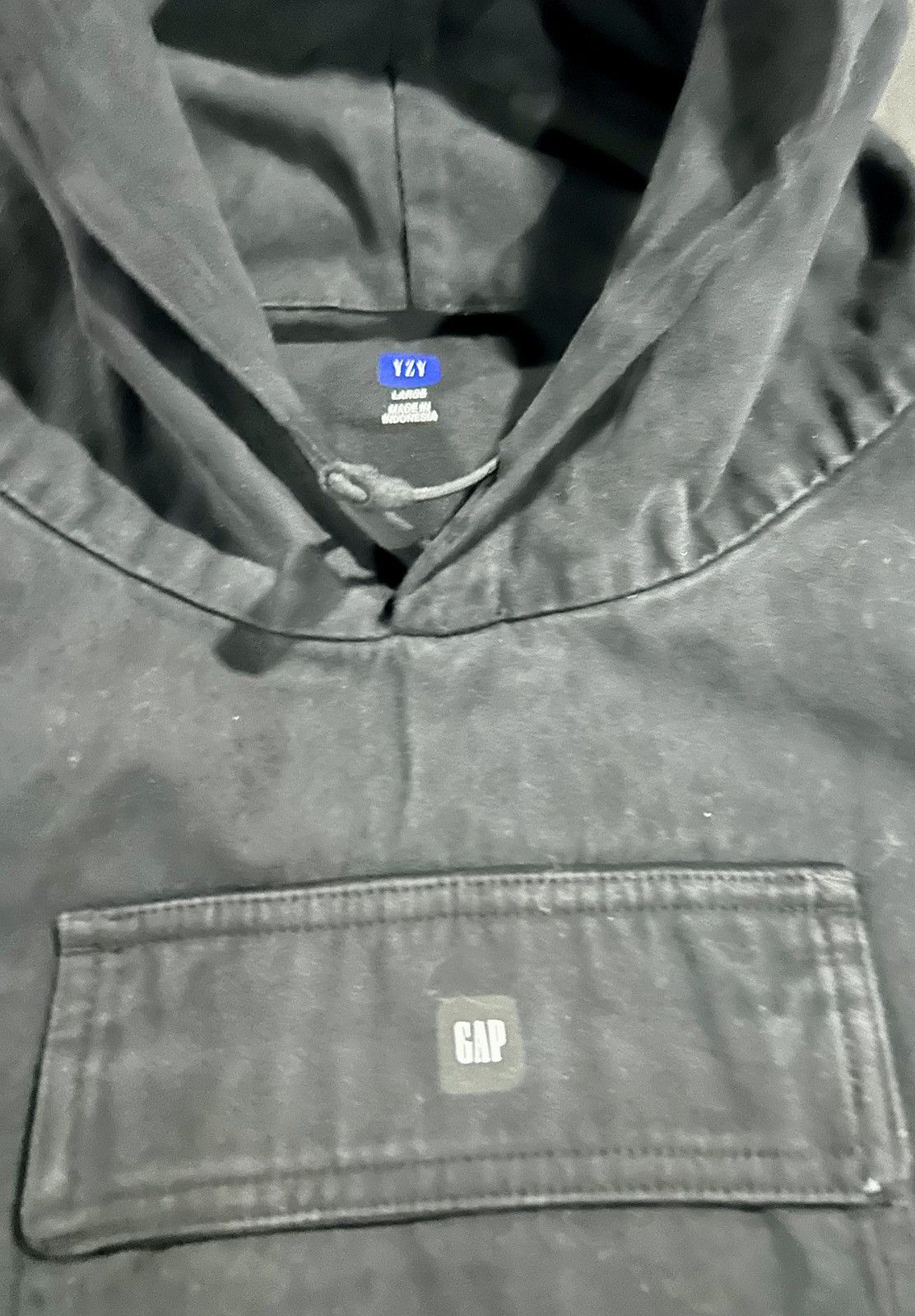Balenciaga × Gap × Yeezy Yeezy Gap Engineered by Balenciaga Sateen Anorak - Black Size US L / EU 52-54 / 3 - 5 Thumbnail