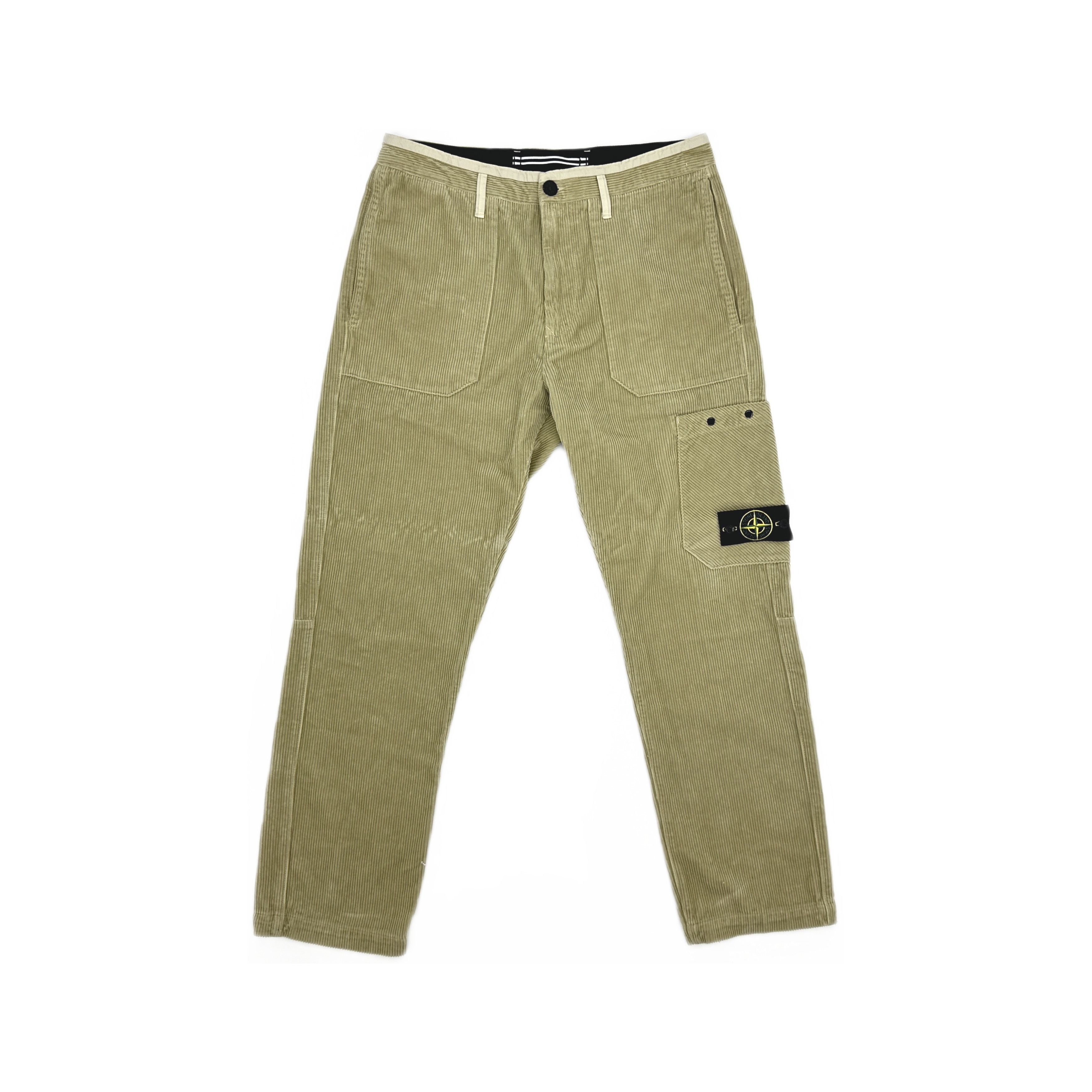 Stone Island Stone Island Corduroy Cargo Pants Size 32 Size US 32 / EU 48 - 1 Thumbnail