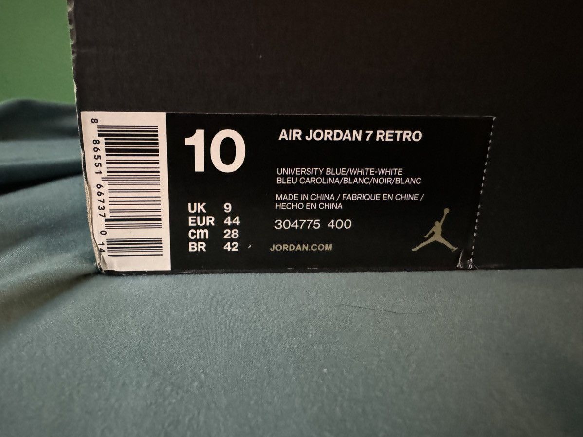 Jordan Brand Nike Air Jordan 7 Pantone 2017 Size US 10 / EU 43 - 6 Thumbnail