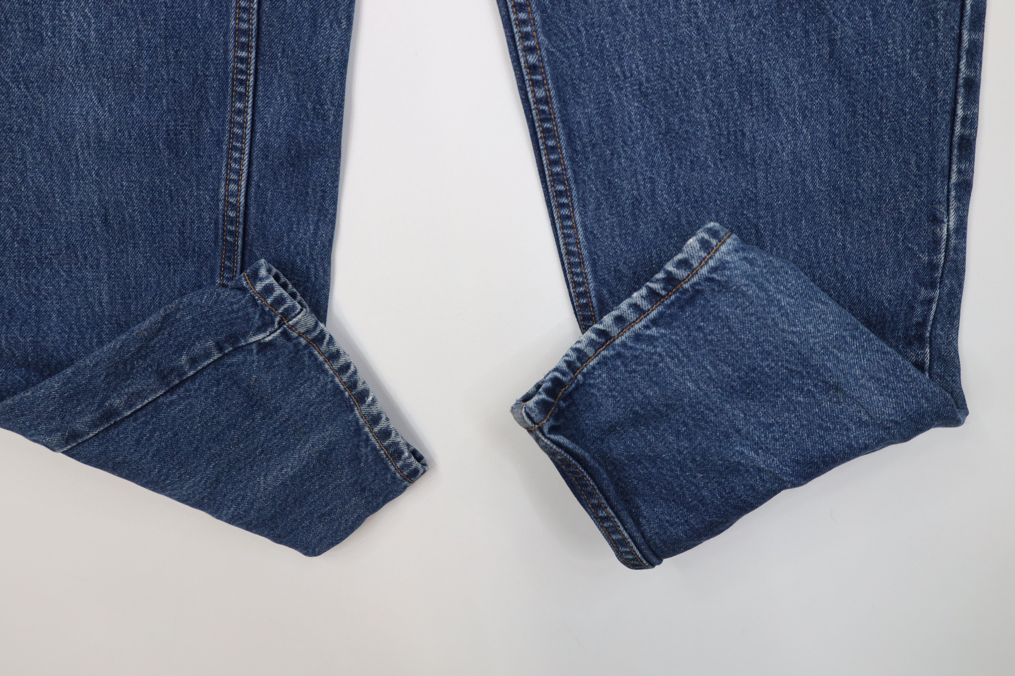 Levi's Vintage Y2K 2000 Levis 550 Fit Tapered Leg Denim Jeans Size 34" / US 12 / IT 48 - 5 Thumbnail