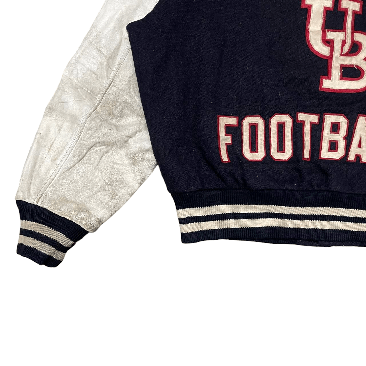 Empyre Vintage 80s 90s Empire Sporting Goods Wool Leather Varsity Size US XXL / EU 58 / 5 - 3 Thumbnail