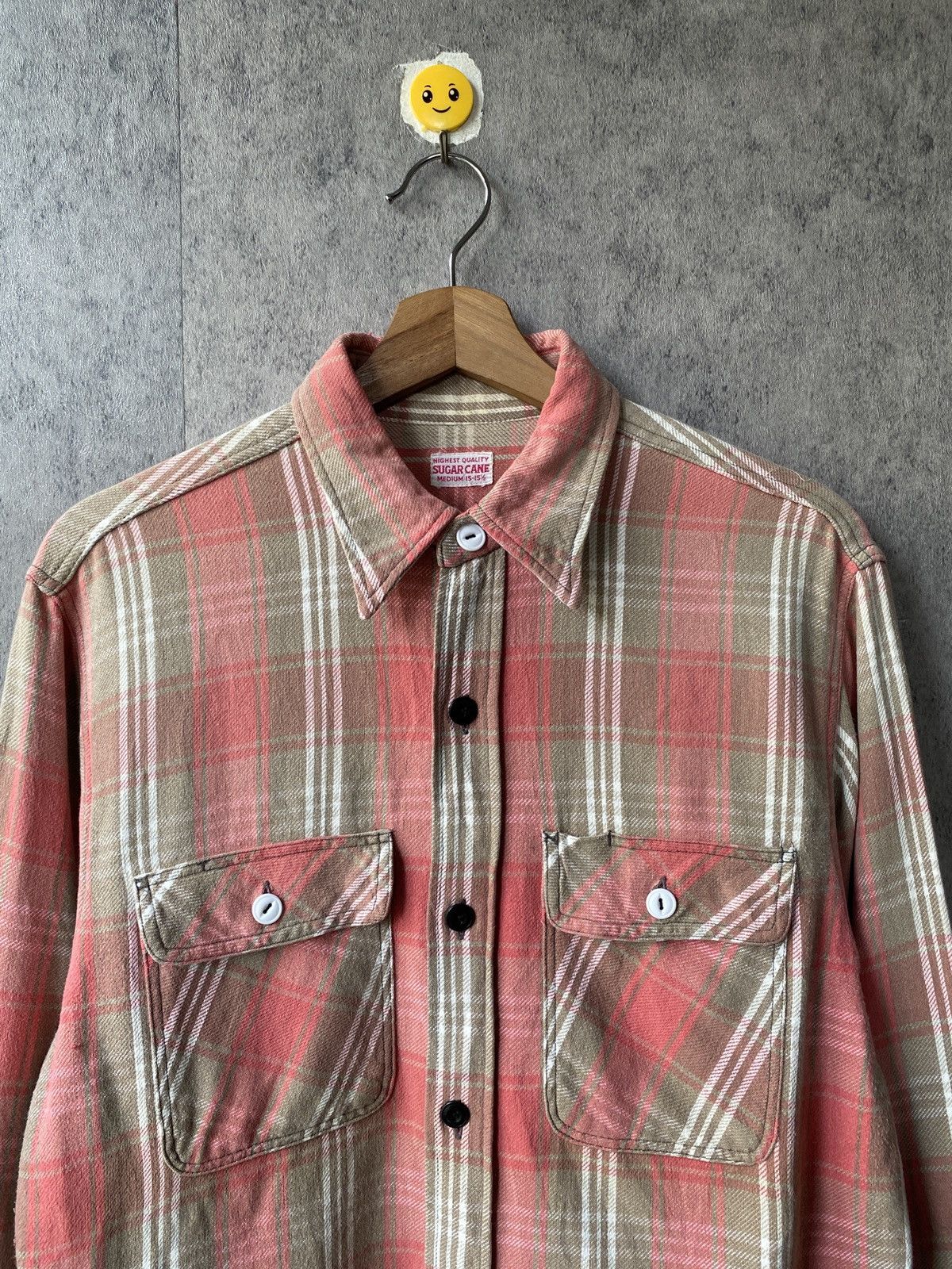 Sugar Cane Vintage Sugar Cane Japan Flannel Shirt Size US M / EU 48-50 / 2 - 4 Thumbnail