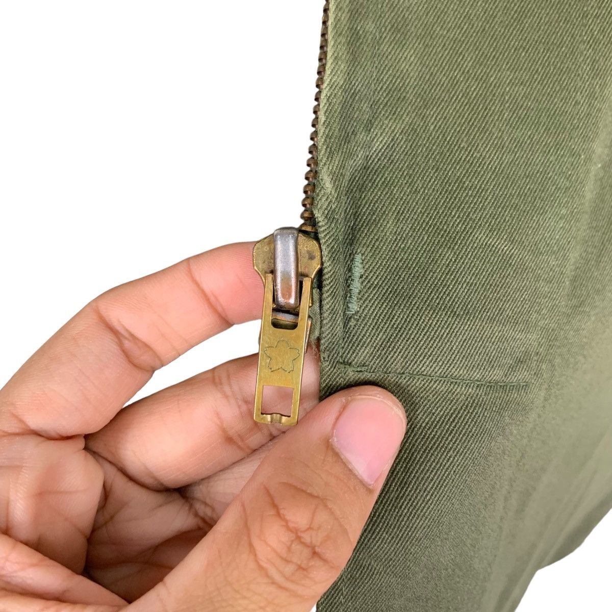 Vintage Vintage Military Army Olive Green Field Jacket #1014-C45 Size US M / EU 48-50 / 2 - 14 Thumbnail