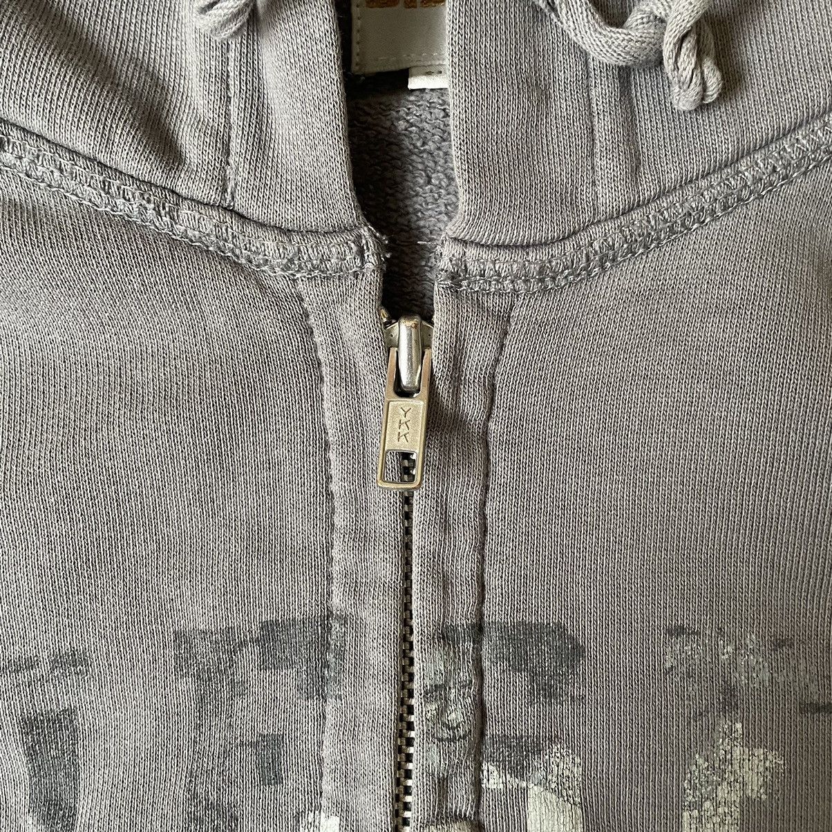 Diesel × Vintage Vintage Diesel Zip-Up Gray Faded Hoodie Size US L / EU 52-54 / 3 - 4 Thumbnail
