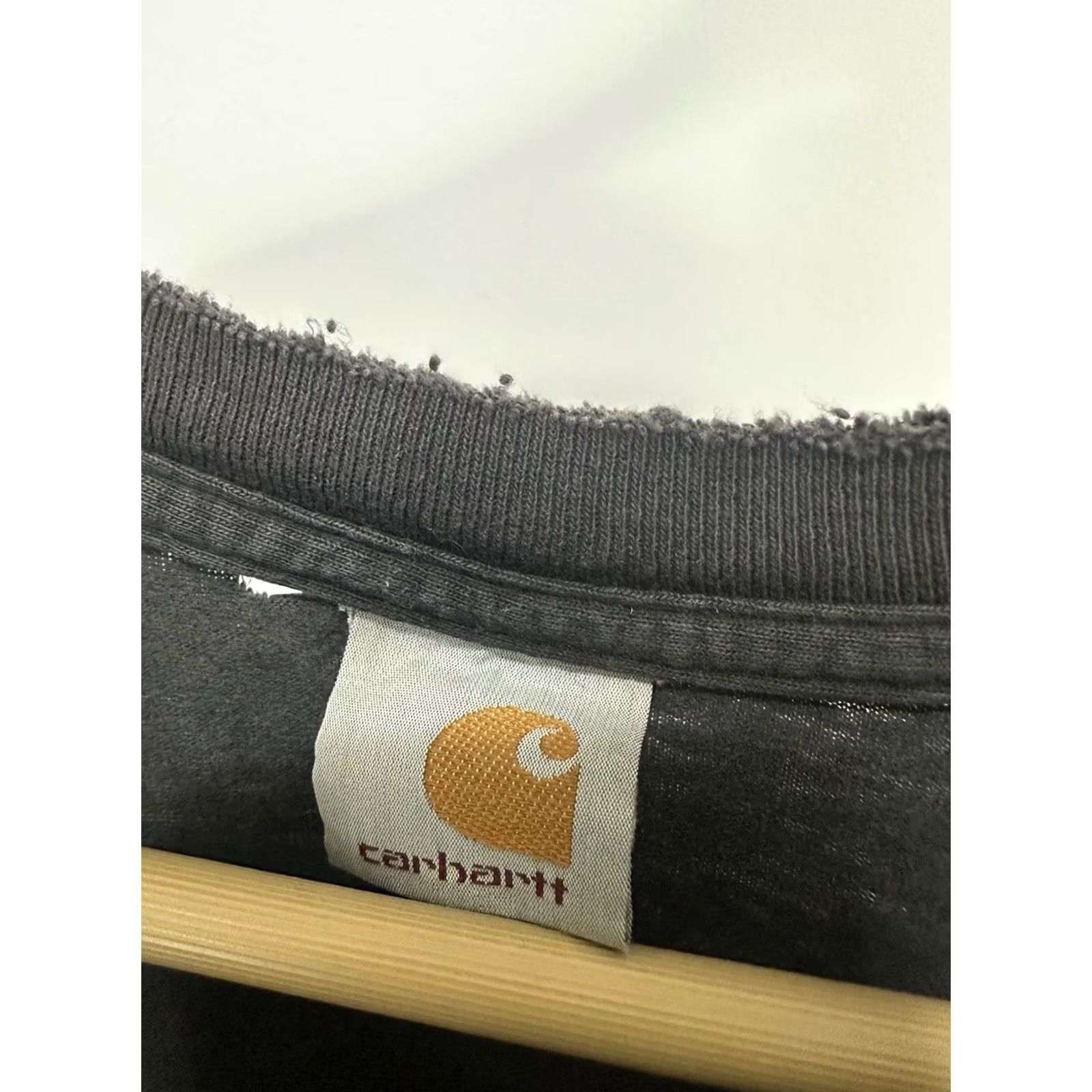 Carhartt VINTAGE Carhartt WIP Pocket T-Shirt XL Gradient Sun Faded Thrashed Distressed Worn Mens Size US XL / EU 56 / 4 - 3 Thumbnail