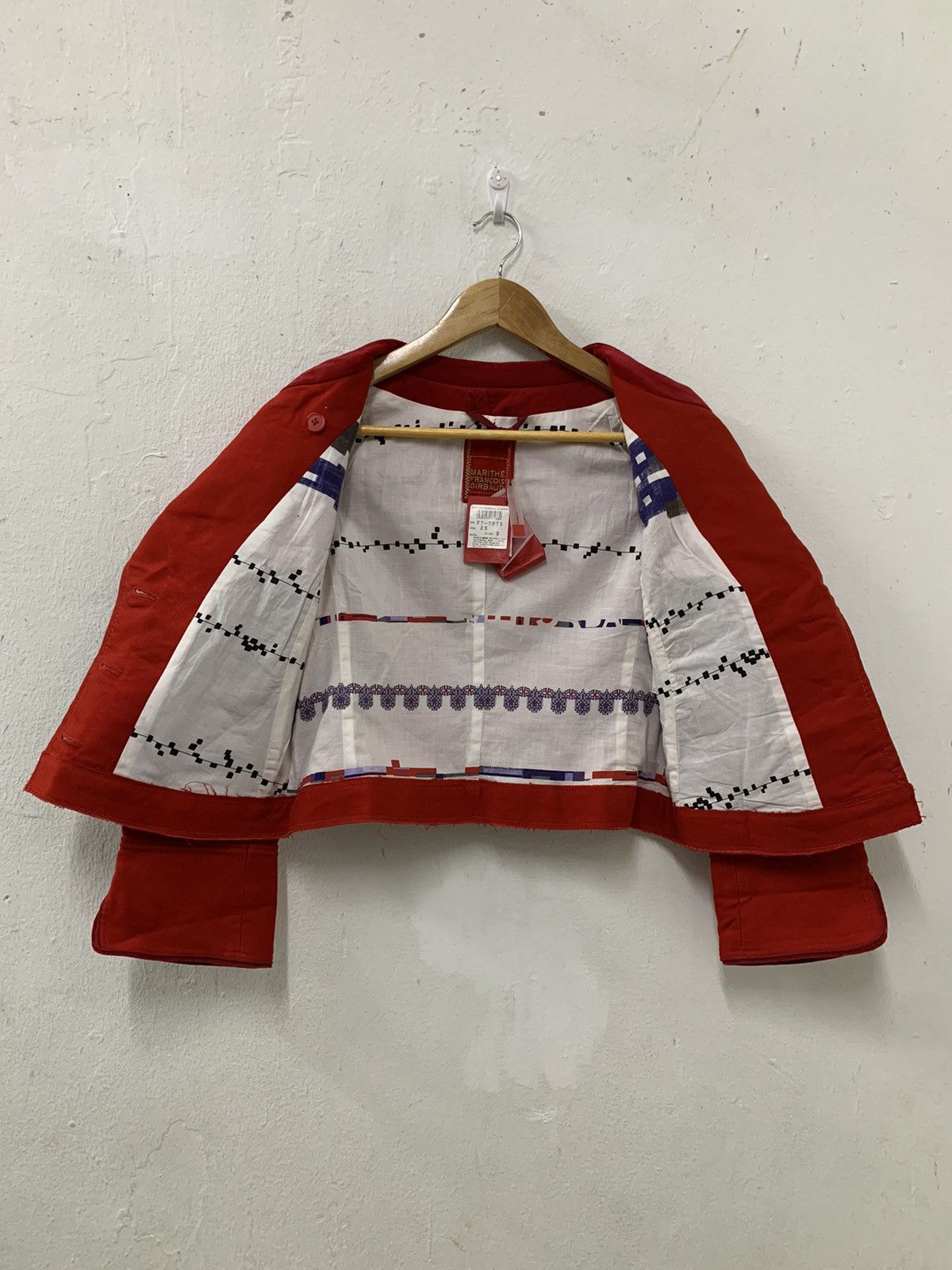 Marithe + Francois Girbaud Marithe Francois Girbaud Short Jacket Coat Size S / US 4 / IT 40 - 3 Thumbnail
