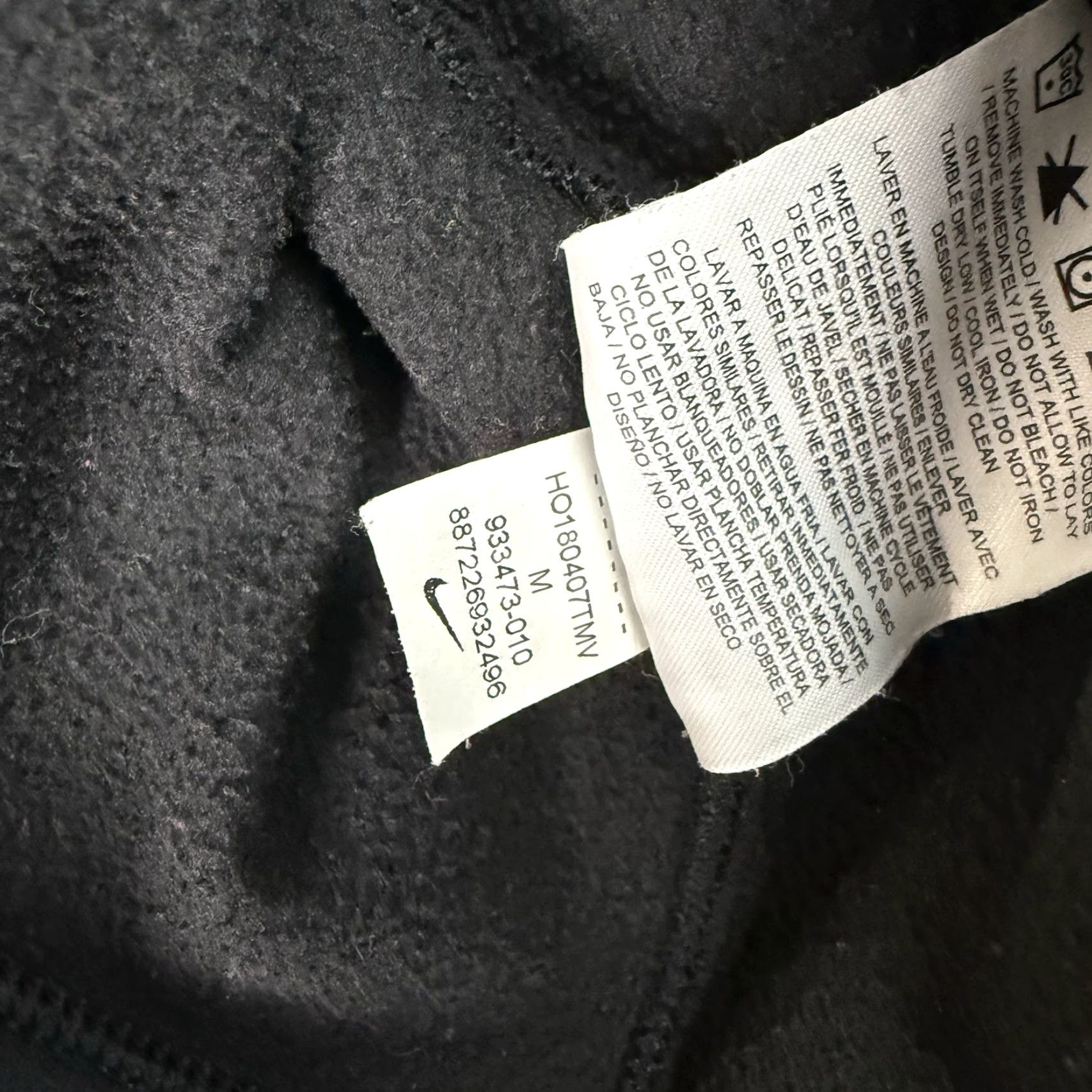 Nike Nike Sweatshirt Womens Medium Black Mock Neck 1/4 Zip Long Sleeve Lightweight M Size M / US 6-8 / IT 42-44 - 7 Thumbnail