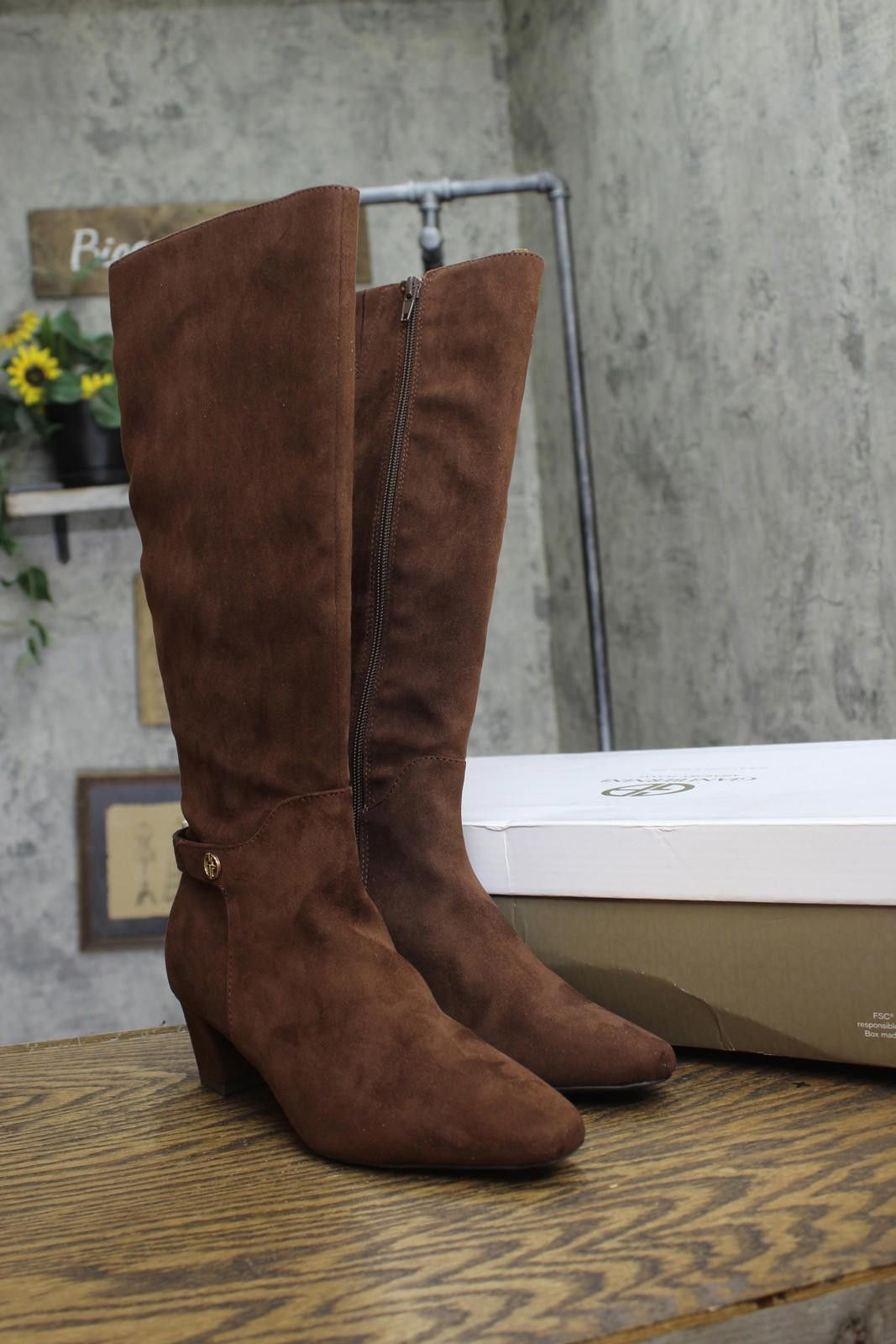 Giani Bernini Nwt Giani Bernini Knee High Dress Boots Chocolate Brown 5m Size US 5 / IT 35 - 2 Thumbnail