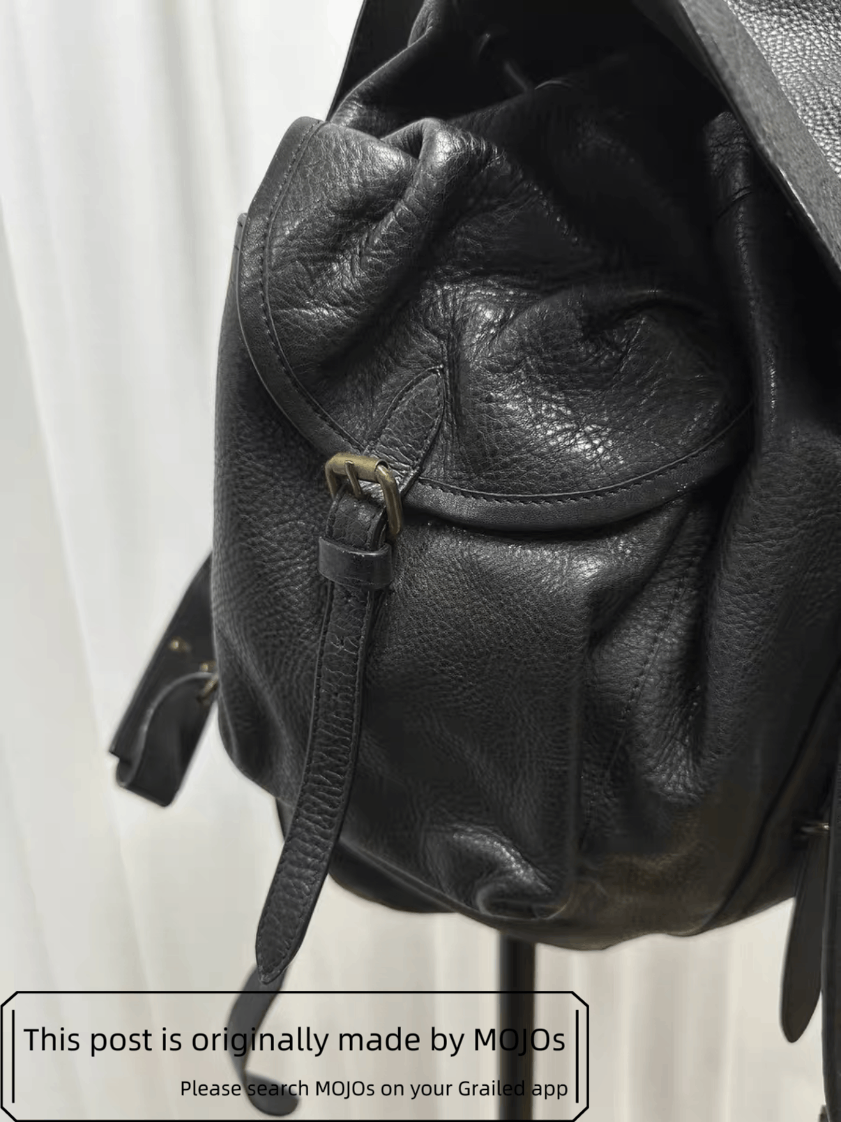 Dries Van Noten Dries Van Noten 16AW Leather Backpack mojos12132219 Size ONE SIZE - 3 Thumbnail