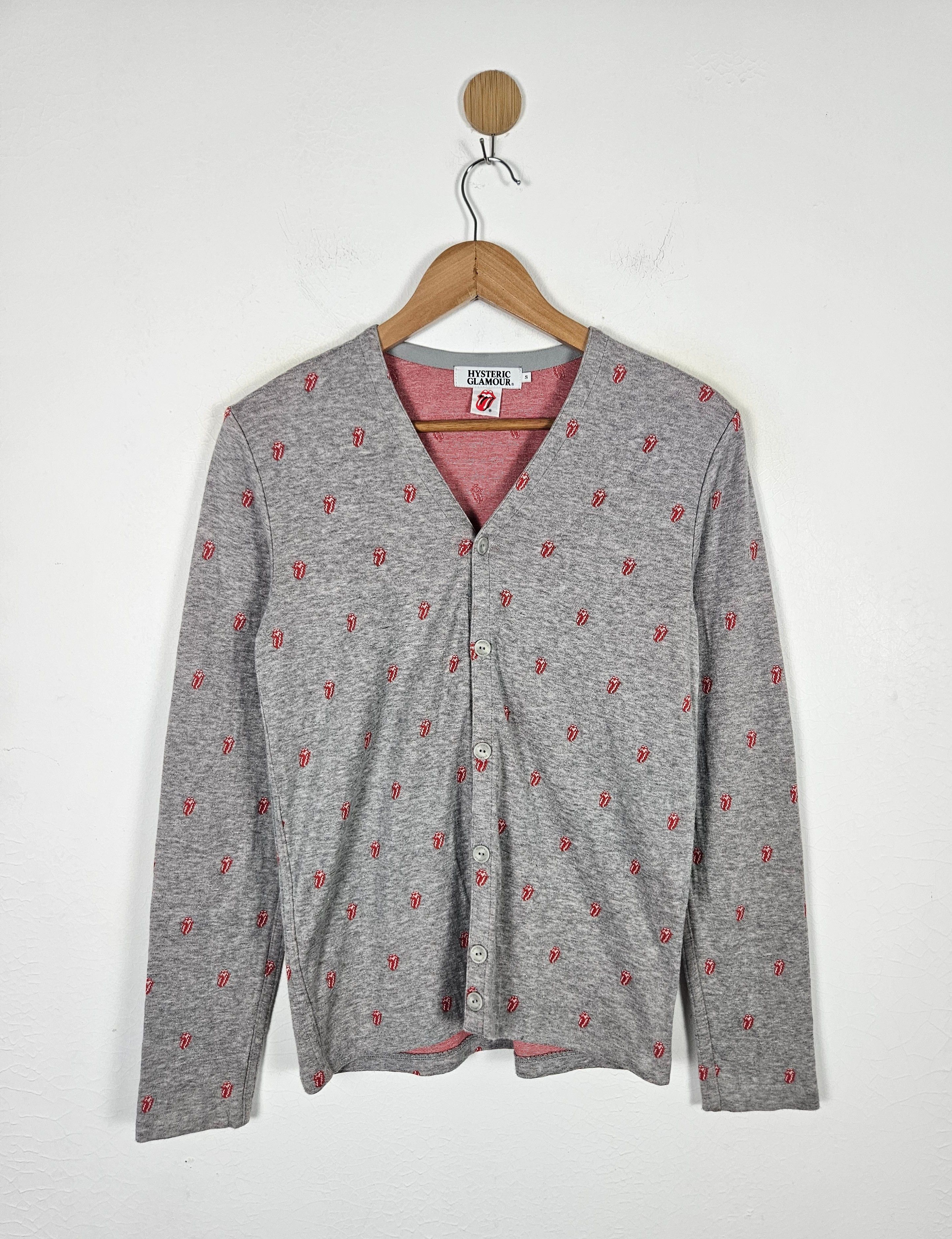 HYSTERIC GLAMOUR Gray Cardigan S