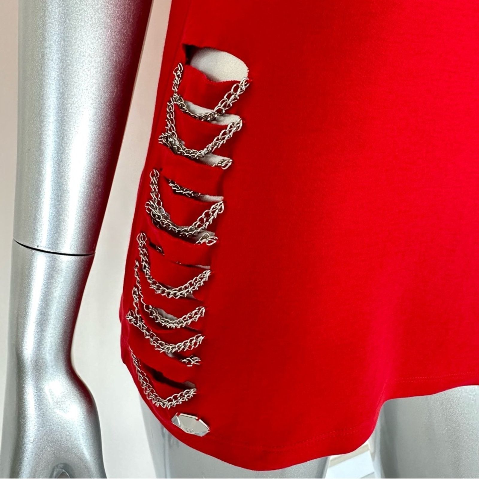 Philipp Plein NEW!!! Philipp Plein women T-shirt size XL Authentic Size XL / US 12-14 / IT 48-50 - 4 Thumbnail