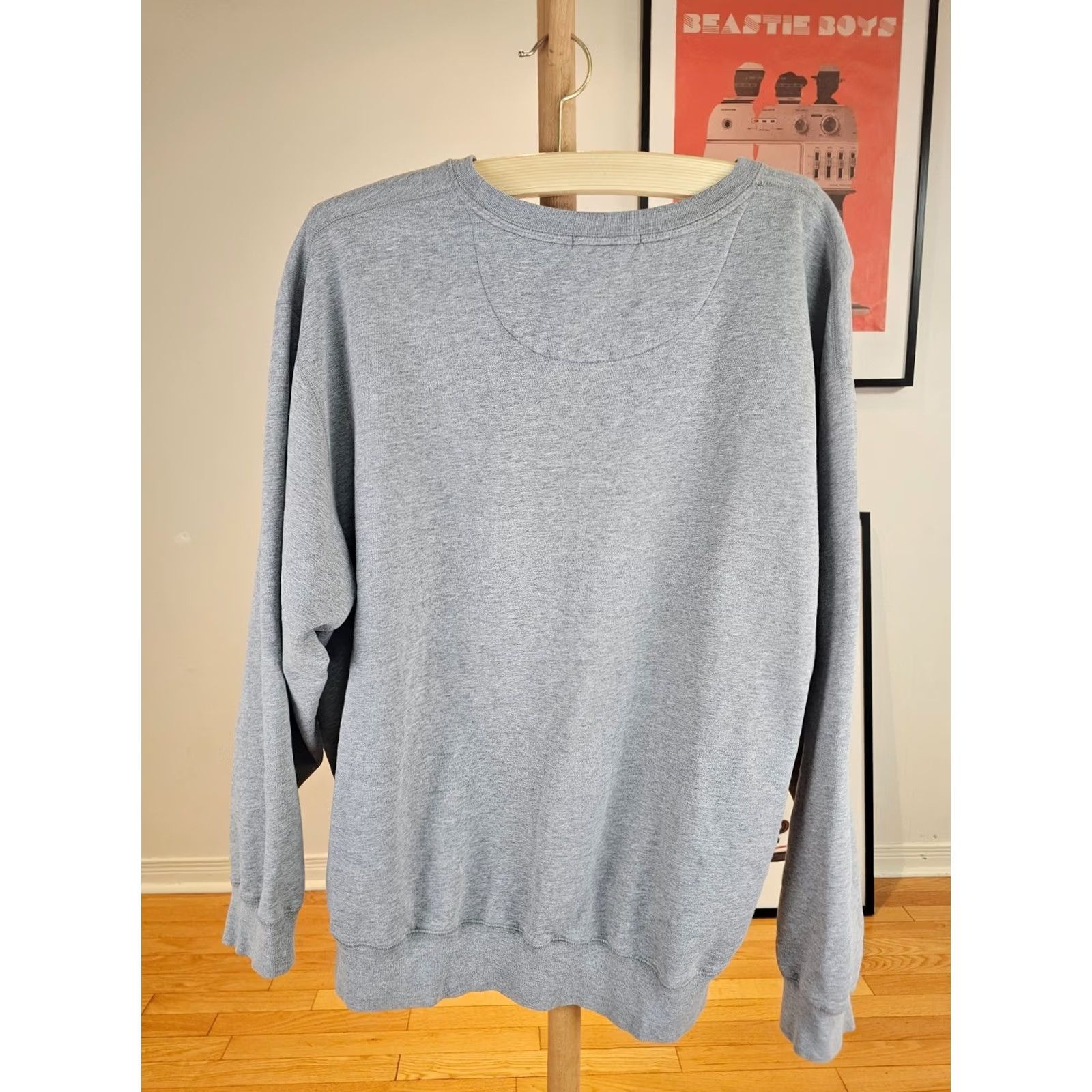 Polo Ralph Lauren VINTAGE Polo Ralph Lauren SHIRT Sweatshirt Gray Cotton 2XL Adult Men Pullover 90s SHIRT Mens Size US XXL / EU 58 / 5 - 7 Thumbnail